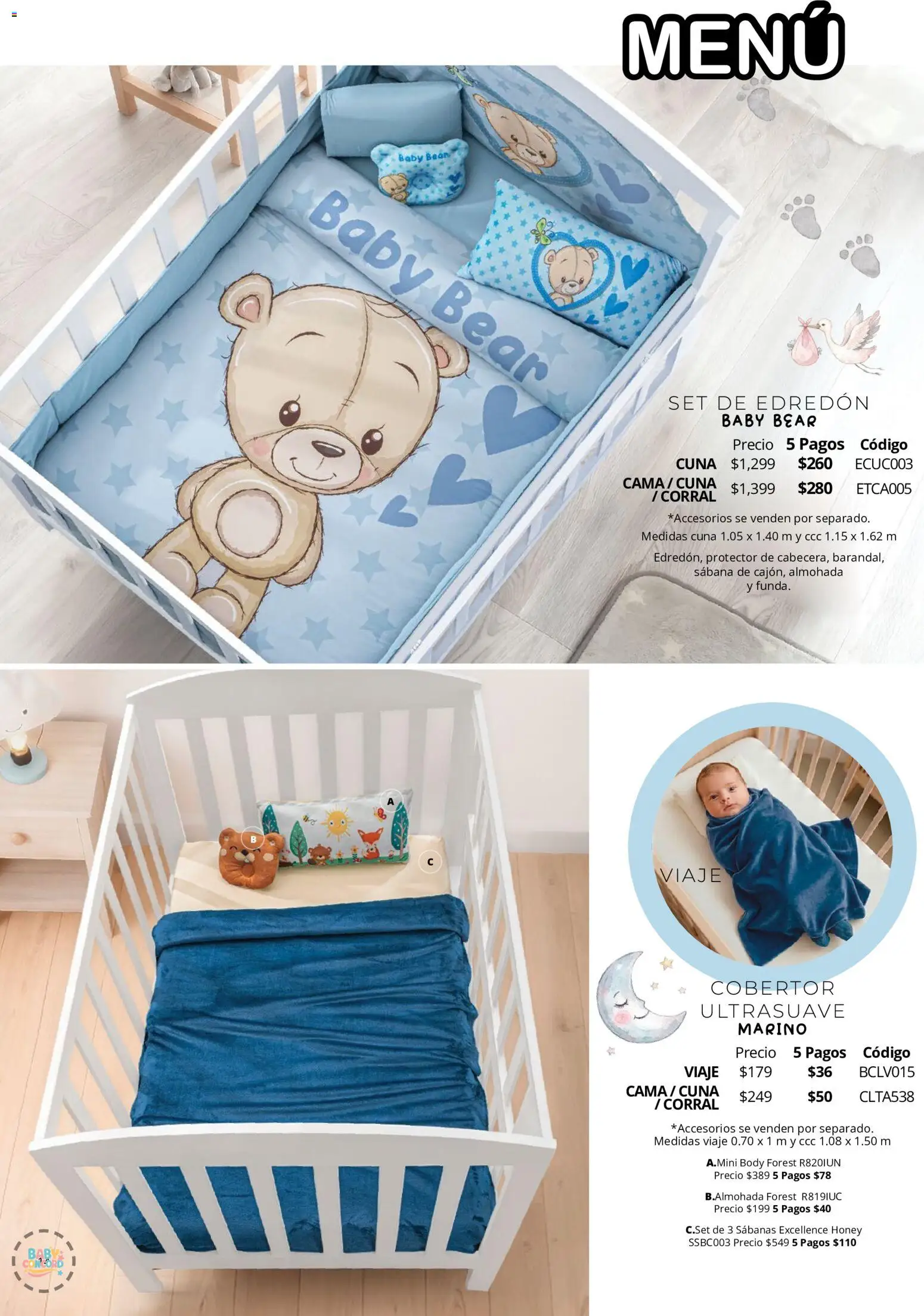 Vista previa las ofertas de la tienda Colchas Concord - Colchas Concord catálogo Colección Bebé Disney desde el 15/10/2026 