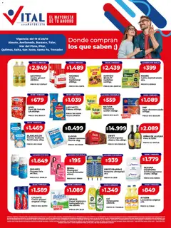 Vista previa del folleto de la tienda Vital válido desde el 19/10/2026 