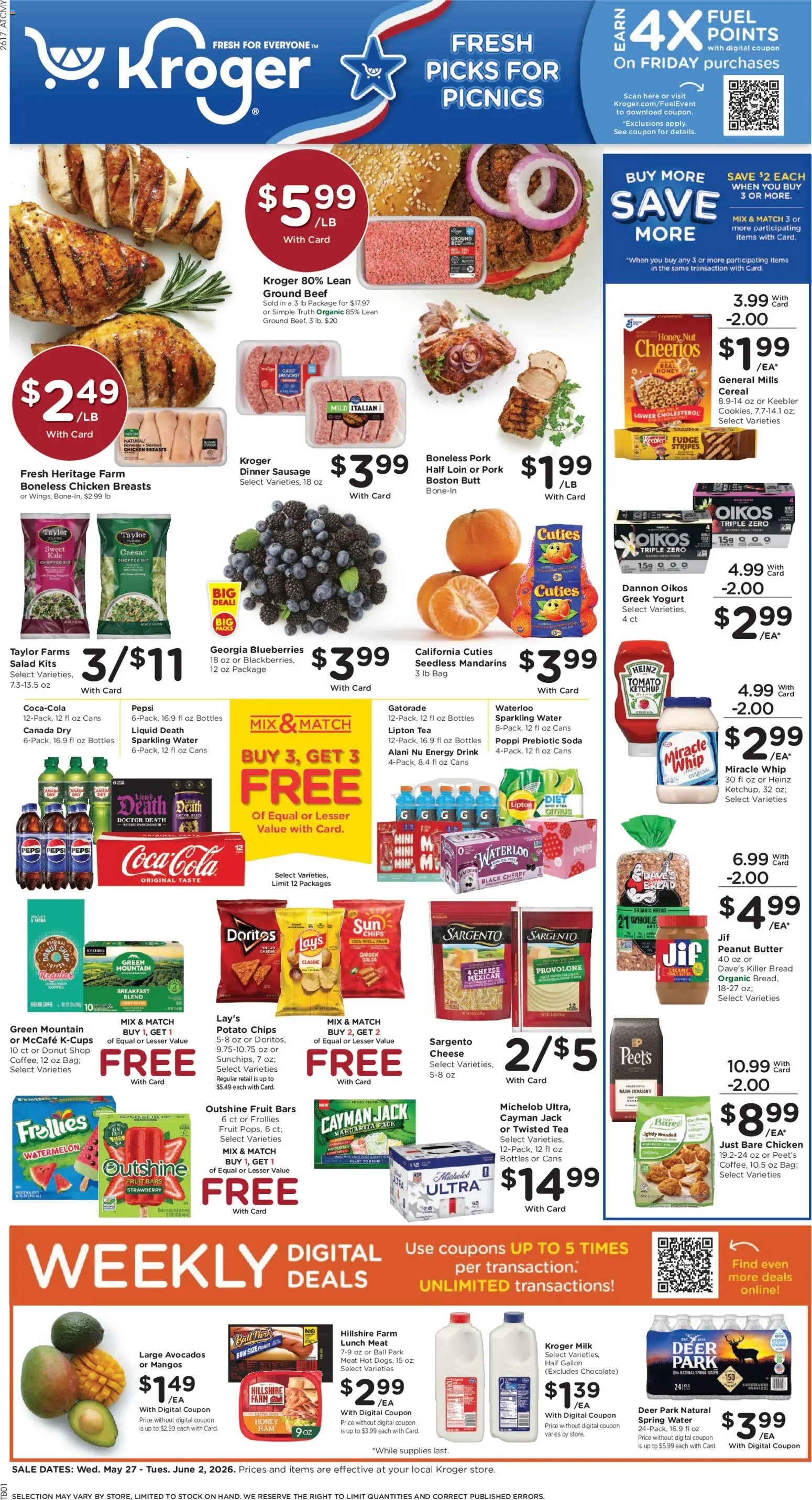 Ad Preview of Kroger Kroger Weekly Ad from 05/27/2026