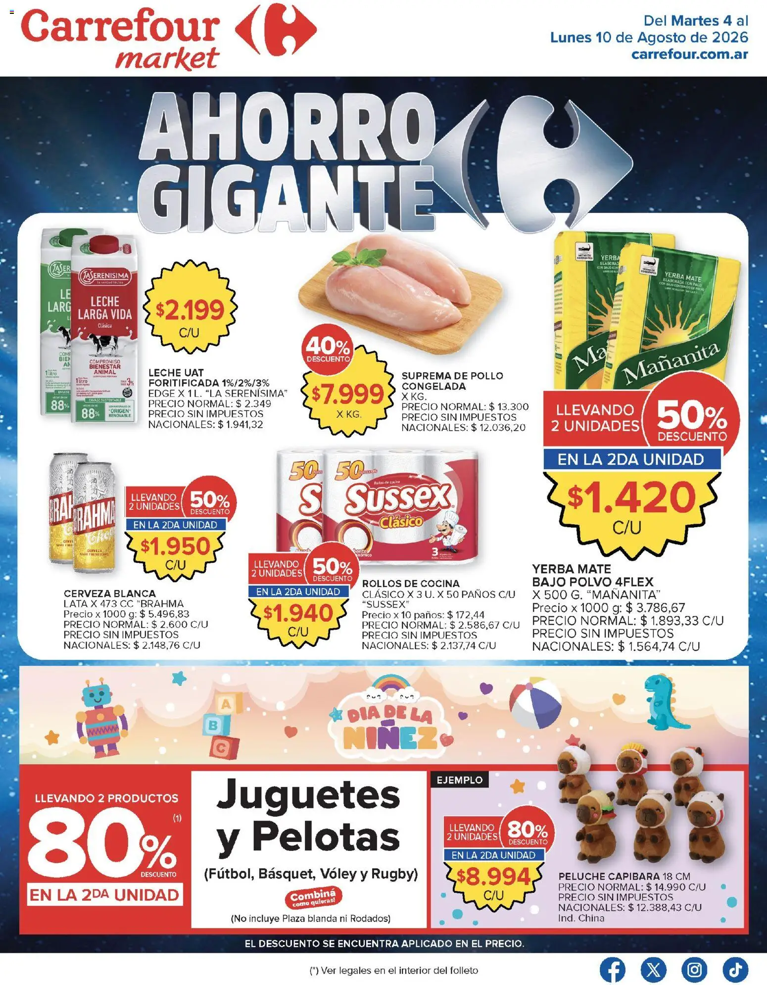 Vista previa del folleto de la tienda Carrefour válido desde el 04/08/2026 
