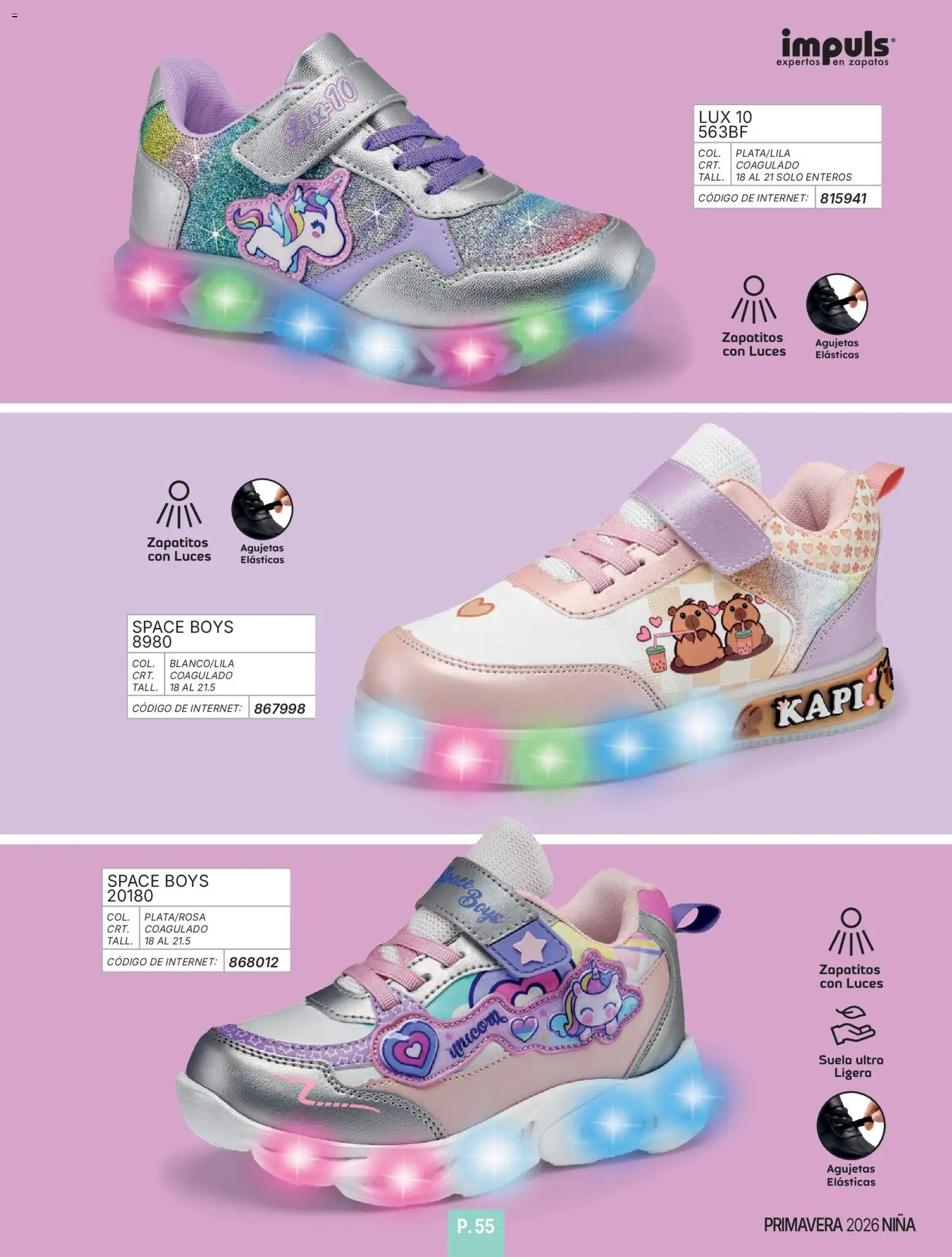 Vista previa las ofertas de la tienda Impuls - Catálogo Niña desde el 01/01/2026 - Zapatos