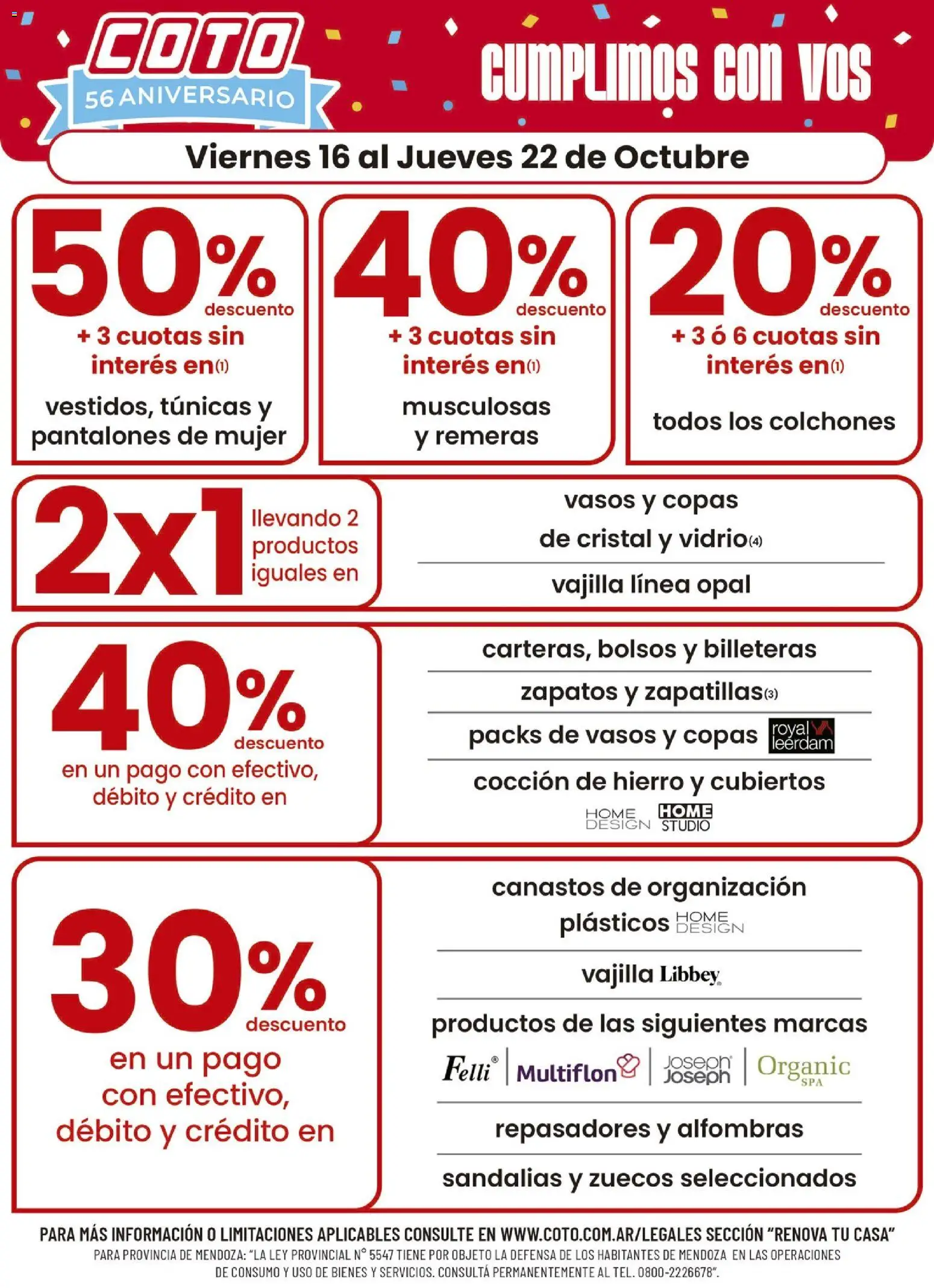Vista previa del folleto de la tienda Coto válido desde el 16/10/2026 
