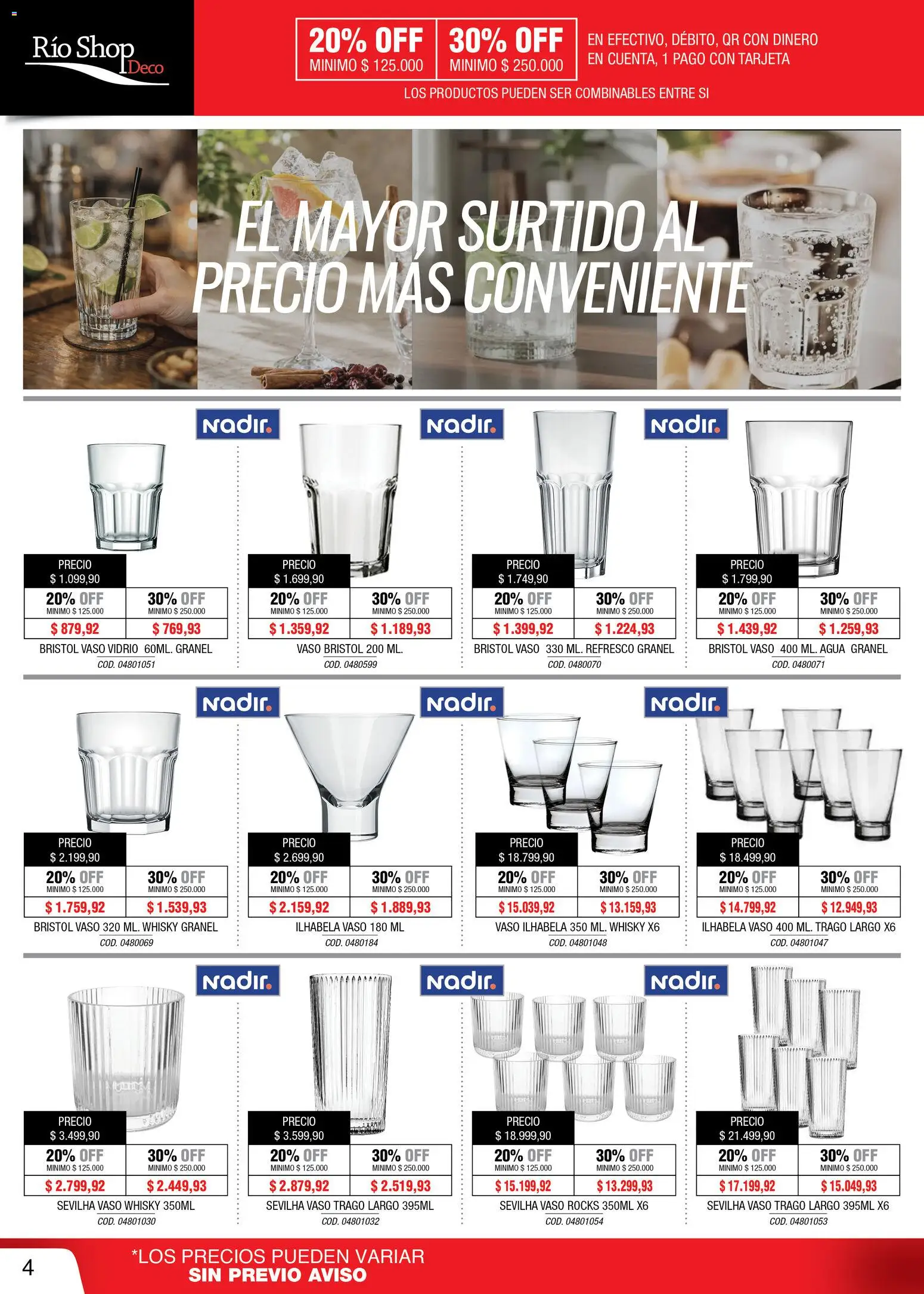 Vista previa del folleto de la tienda Río Shop Deco válido desde el 08/09/2026 