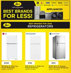 Preview of leaflet Leon's - BBFL appliances from shop Leon's is valid from Sep 03, 2026