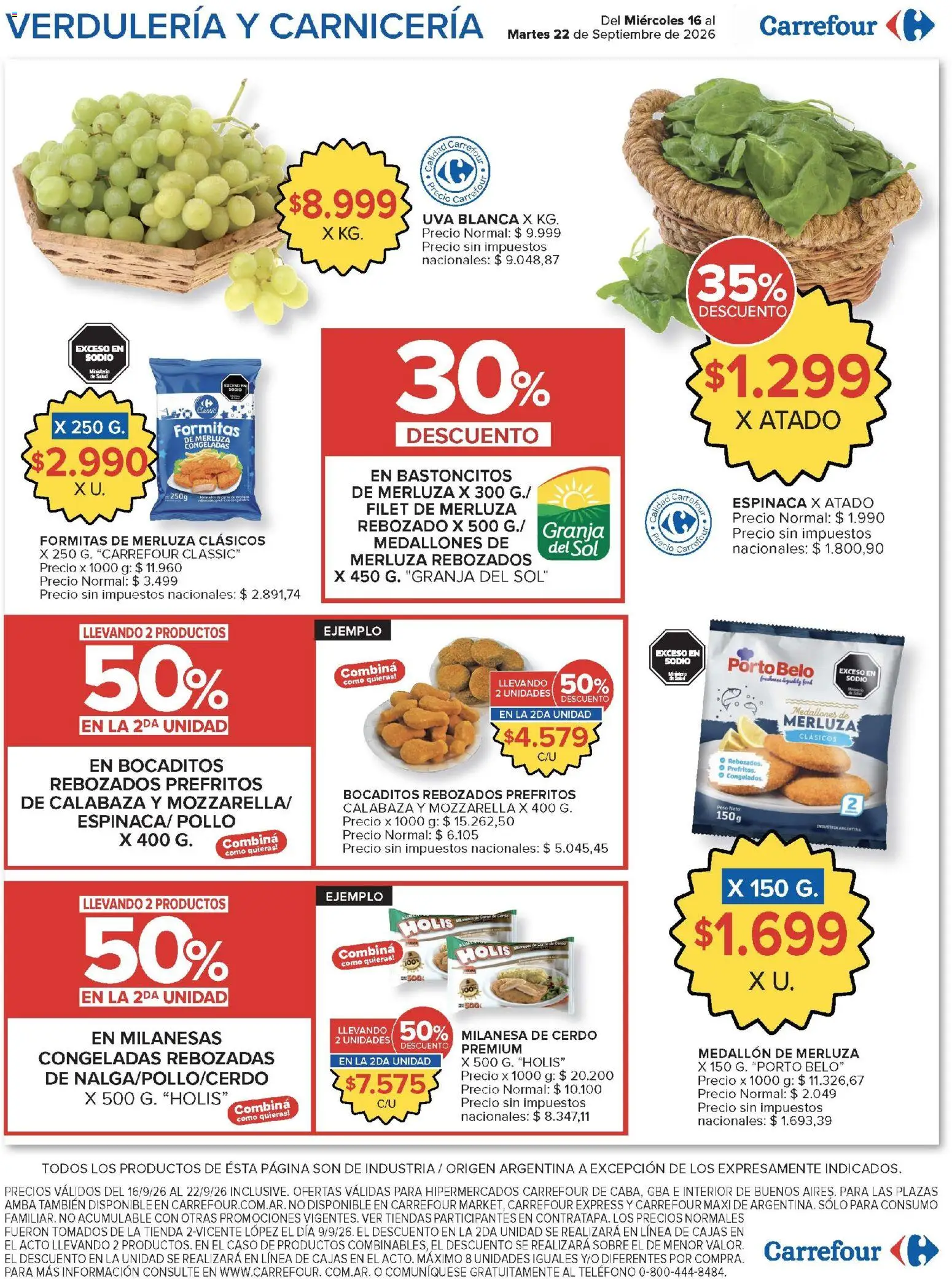 Vista previa del folleto de la tienda Carrefour válido desde el 16/09/2026 