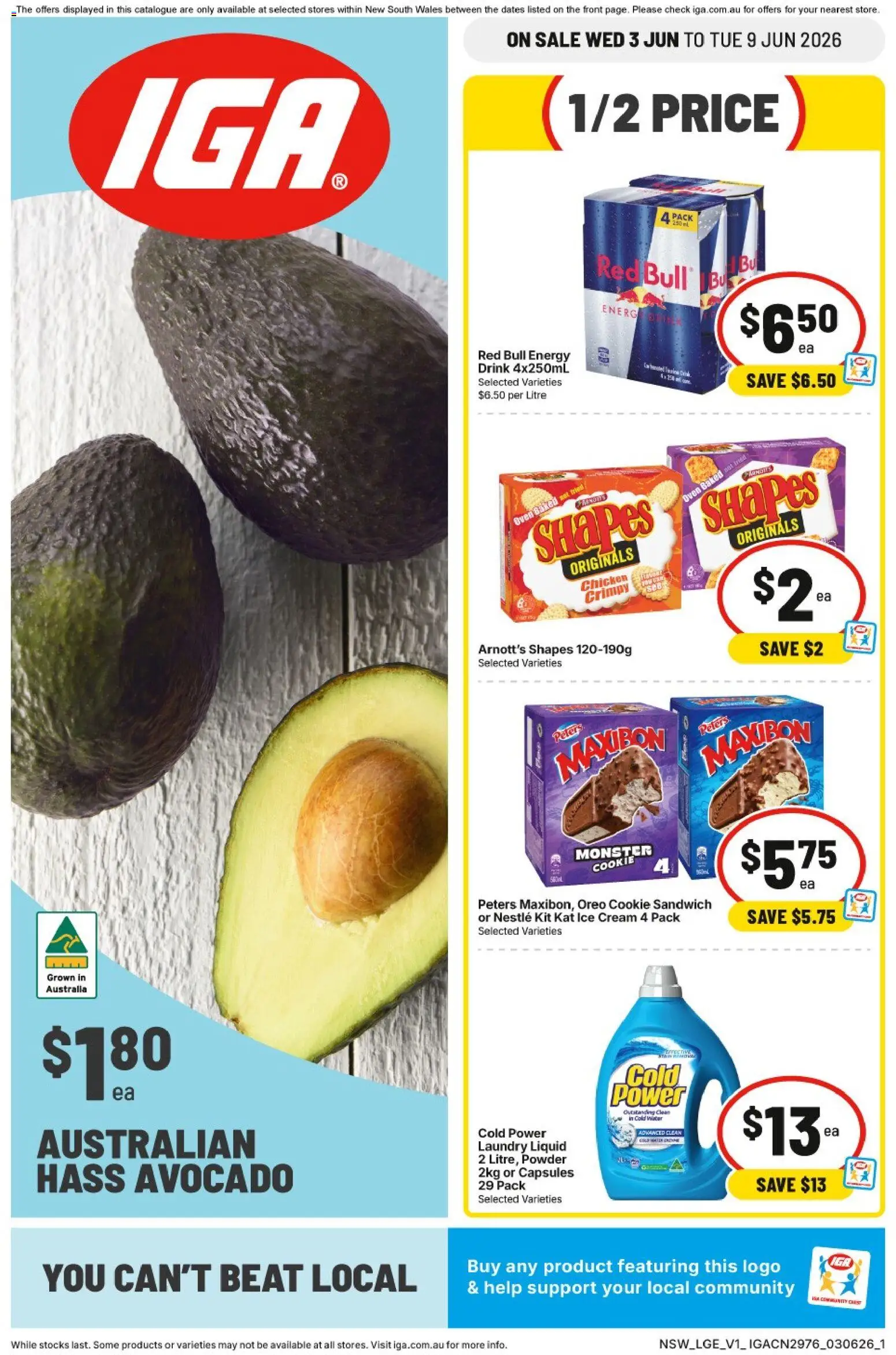 Preview of catalogue Coles catalogue from shop Coles valid 03/06/2026