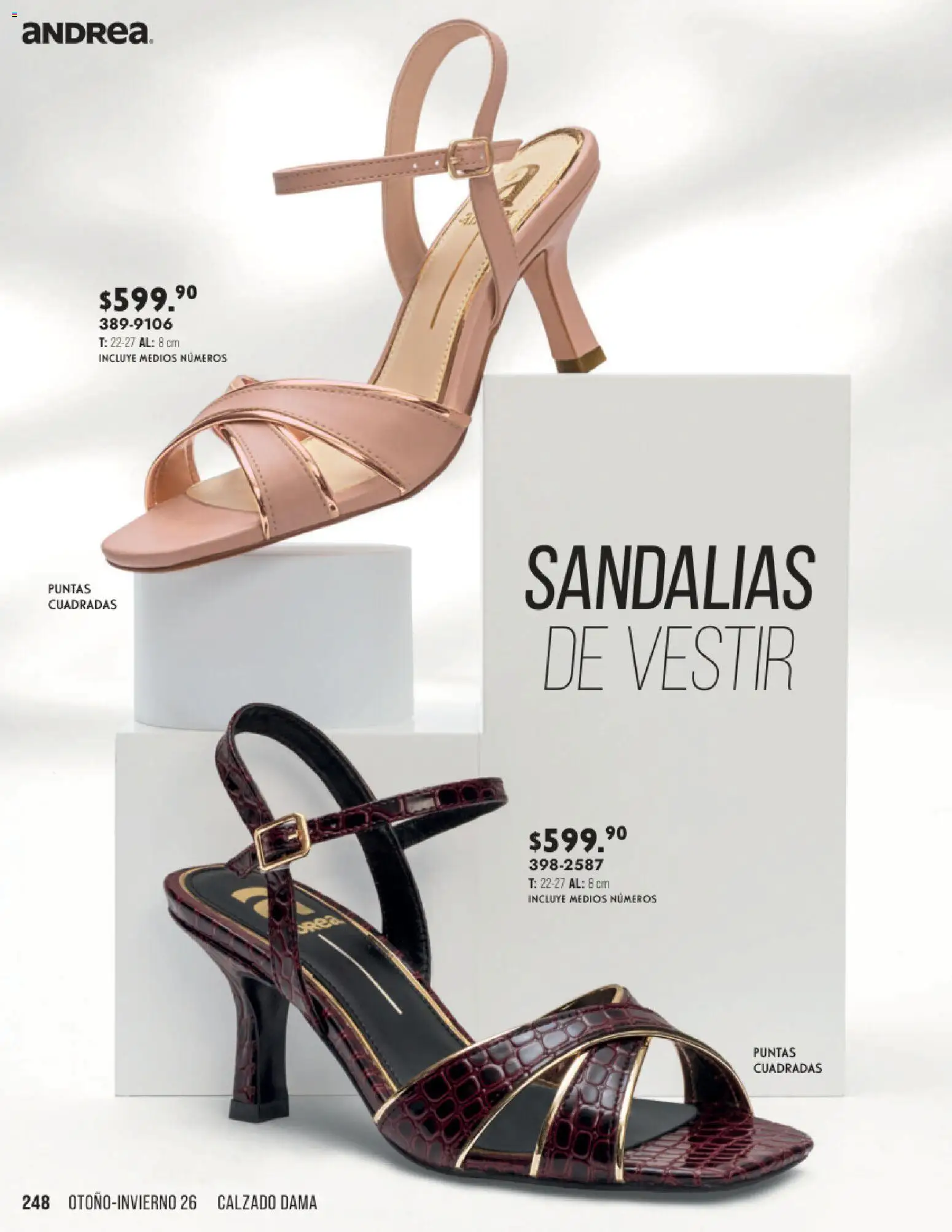 Vista previa las ofertas de la tienda Andrea - Andrea catálogo Otoño Invierno desde el 23/08/2026 