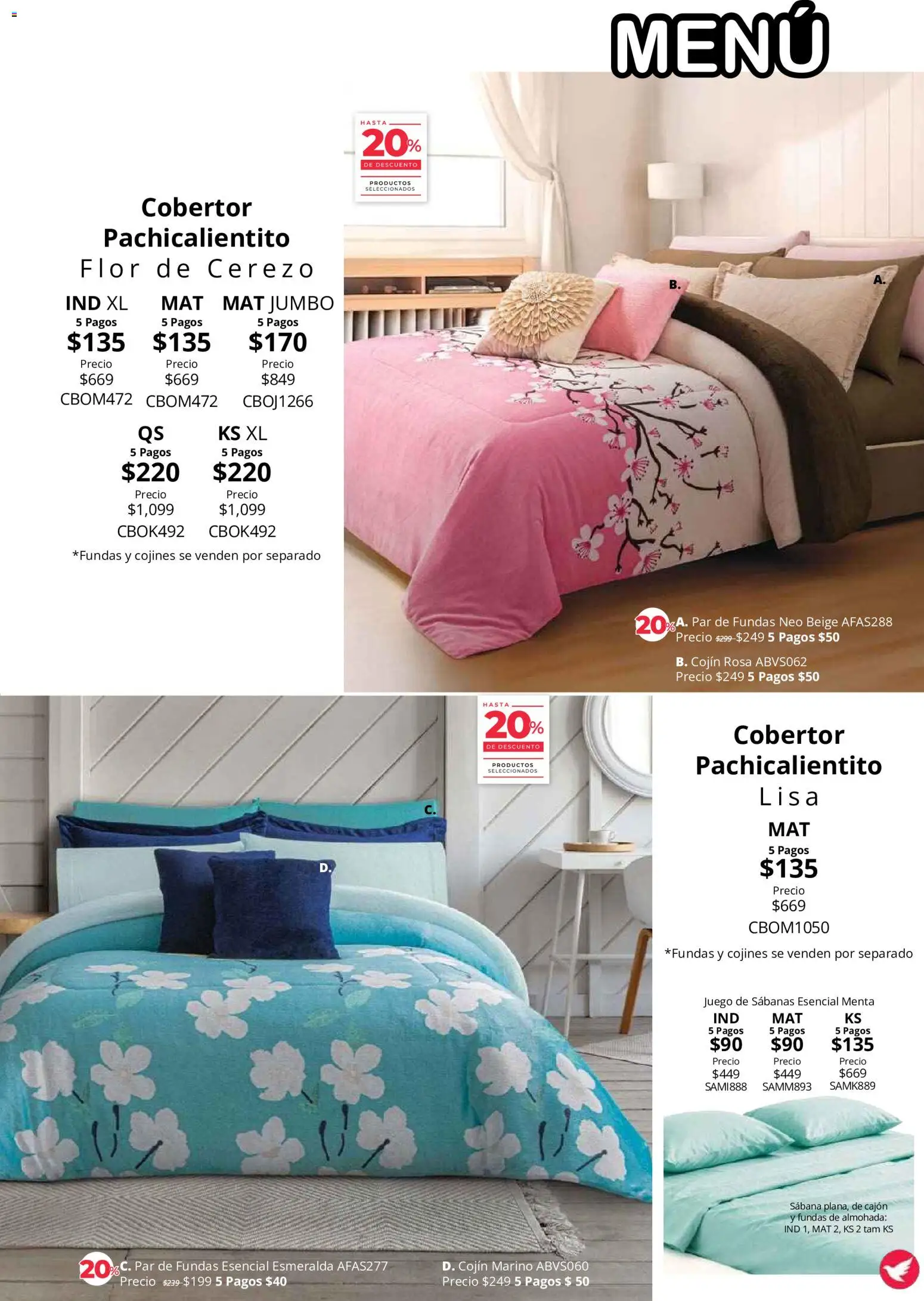 Vista previa las ofertas de la tienda Colchas Concord - Colchas Concord catálogo Colección Cobertor desde el 01/08/2026 