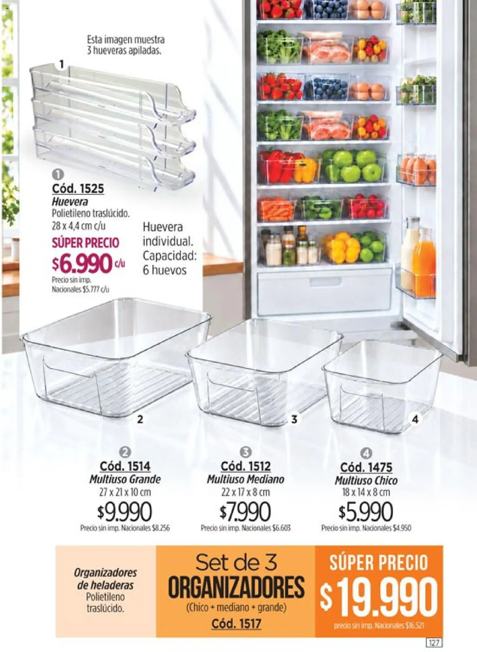 Vista previa del folleto de la tienda Amodil válido desde el 01/10/2026 - Huevos