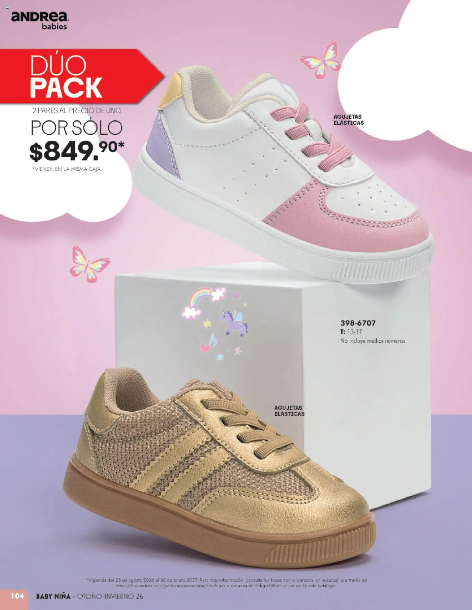Vista previa las ofertas de la tienda Andrea - Andrea catálogo Infantil Baby desde el 23/08/2026 