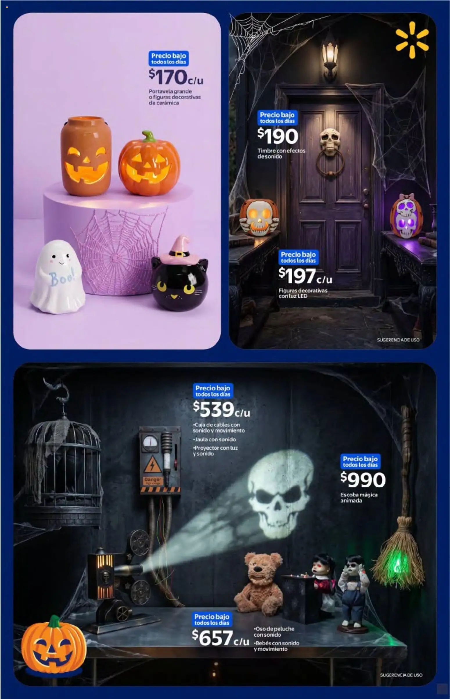Vista previa las ofertas de la tienda Walmart - Walmart folleto Halloween desde el 01/10/2026 