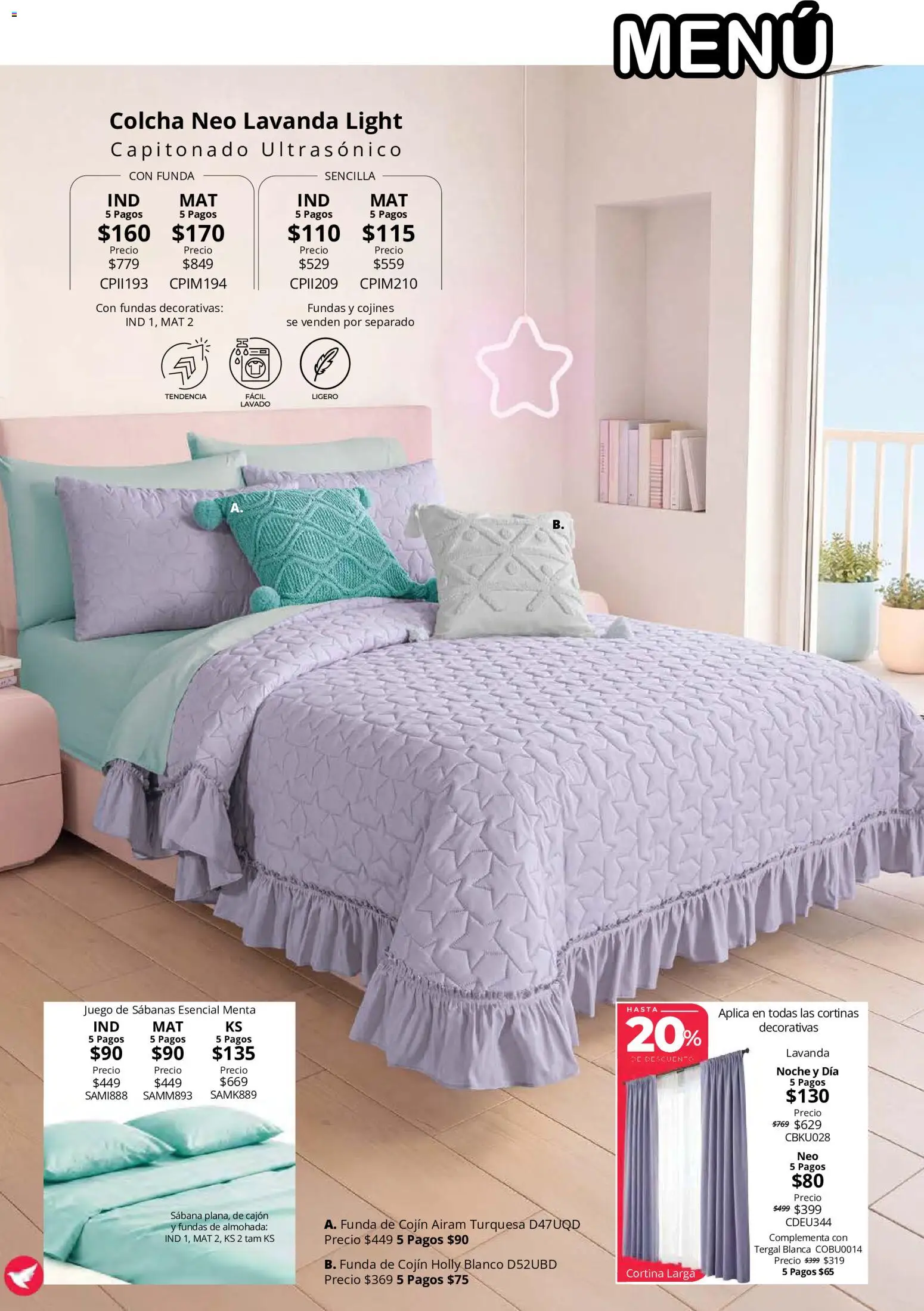 Vista previa las ofertas de la tienda Colchas Concord - Colchas Concord catálogo desde el 15/10/2026 