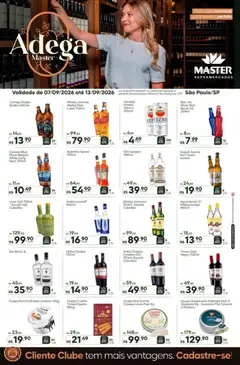 Pré-Visualização do folheto "Master ofertas Adega" da loja Master válido a partir de 07/09/2026