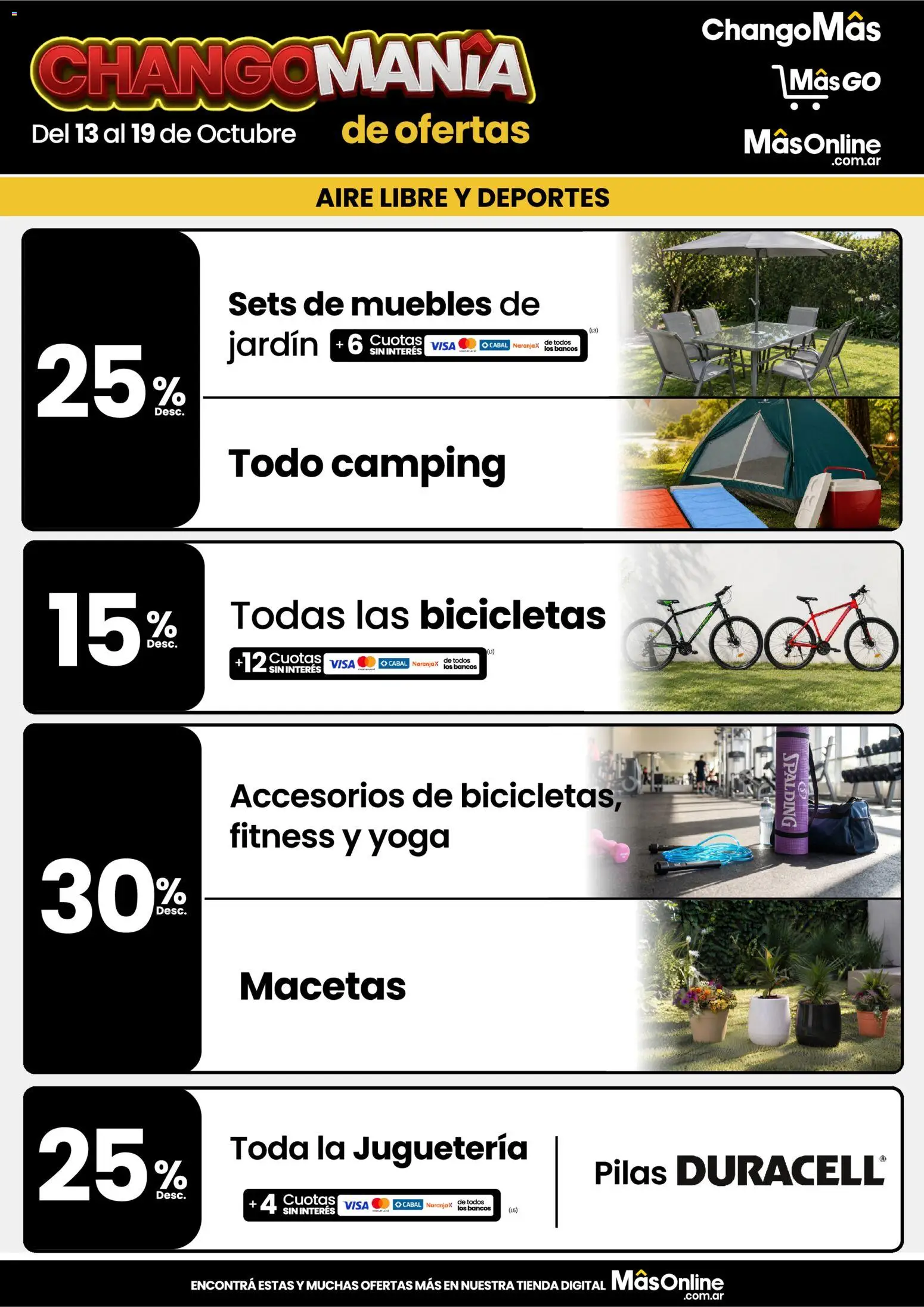 Vista previa del folleto de la tienda Changomas válido desde el 13/10/2026 