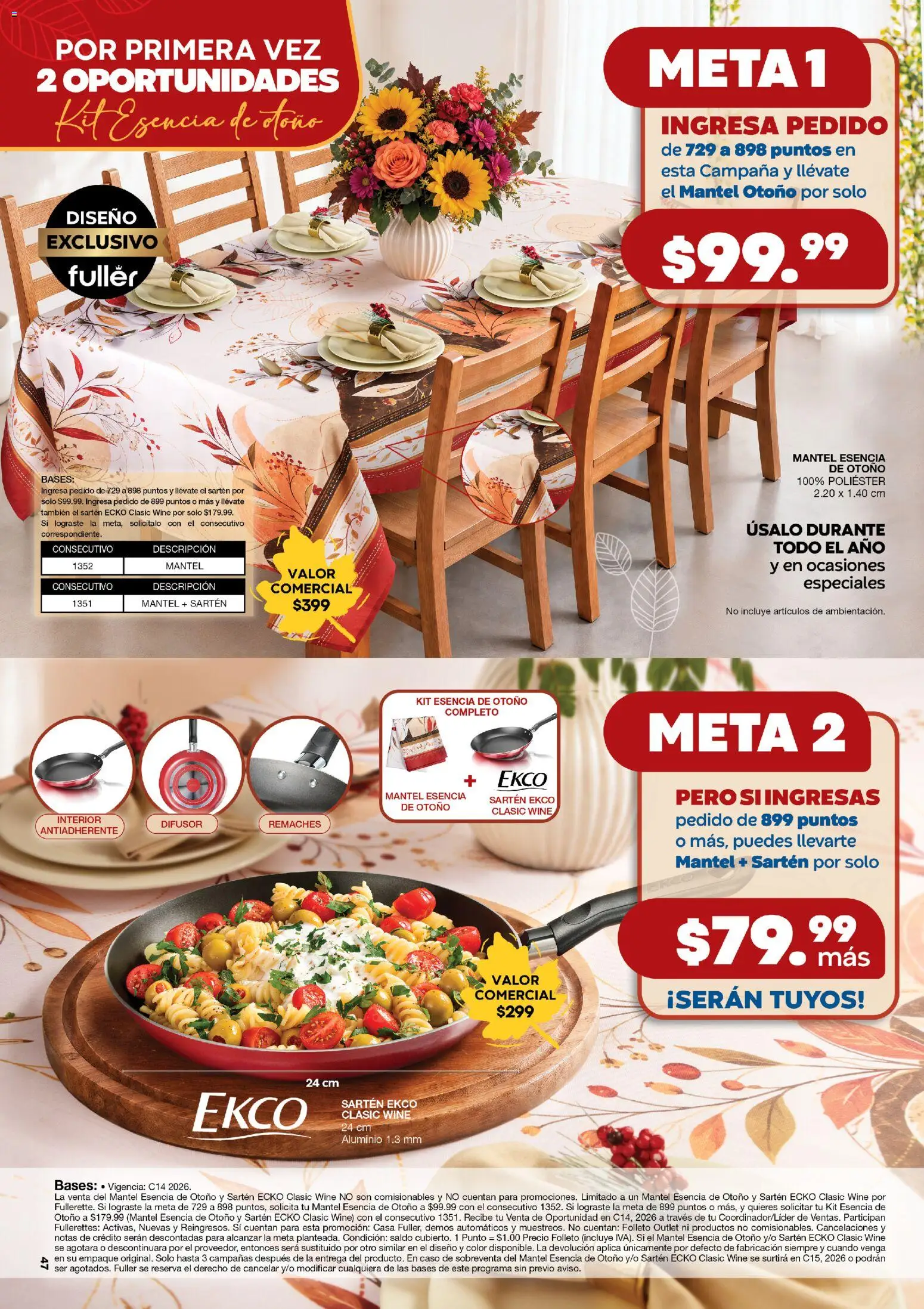 Vista previa las ofertas de la tienda Fuller - Fuller Gana Más 14 2026 desde el 14/10/2026 