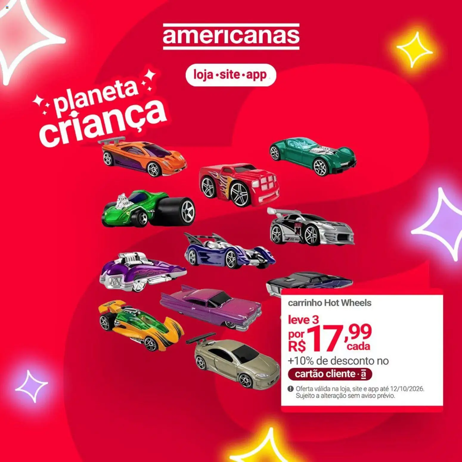 Pré-Visualização do folheto "Lojas Americanas - Ofertas atuais" da loja Lojas Americanas válido a partir de 06/10/2026