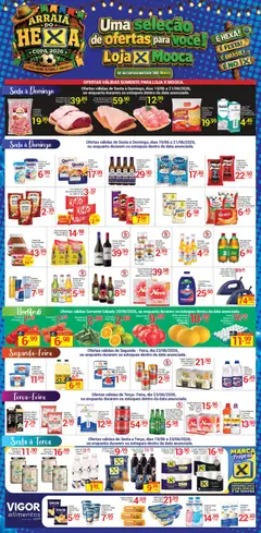 Pré-Visualização do folheto "X Supermercados - Ofertas da semana" da loja X Supermercados válido a partir de 19/06/2026