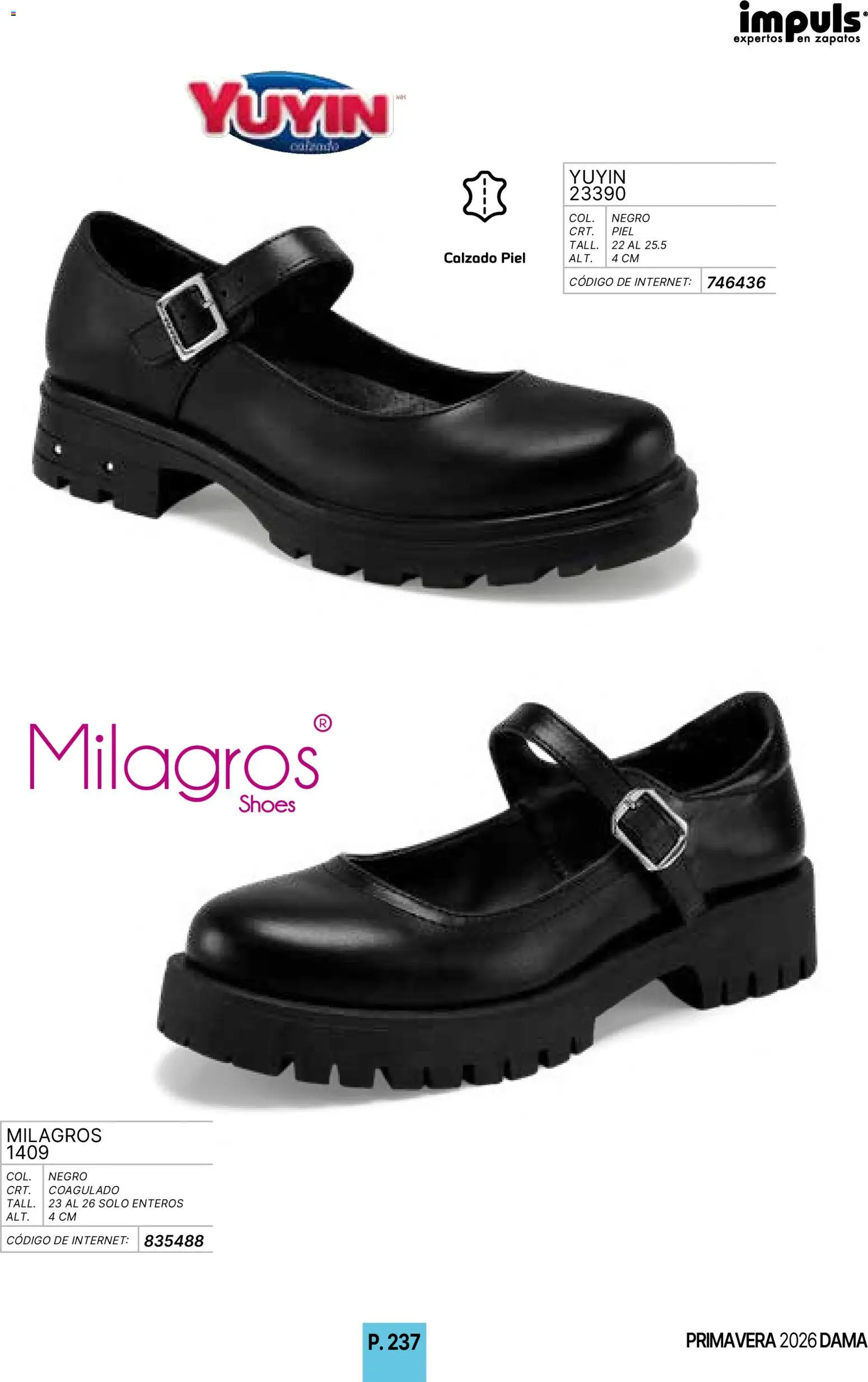 Vista previa las ofertas de la tienda Impuls - Catálogo Primavera desde el 01/01/2026 - Zapatos