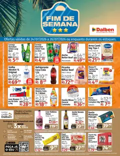 Pré-Visualização do folheto "Supermercado Dalben - Ofertas da semana" da loja Supermercado Dalben válido a partir de 24/07/2026