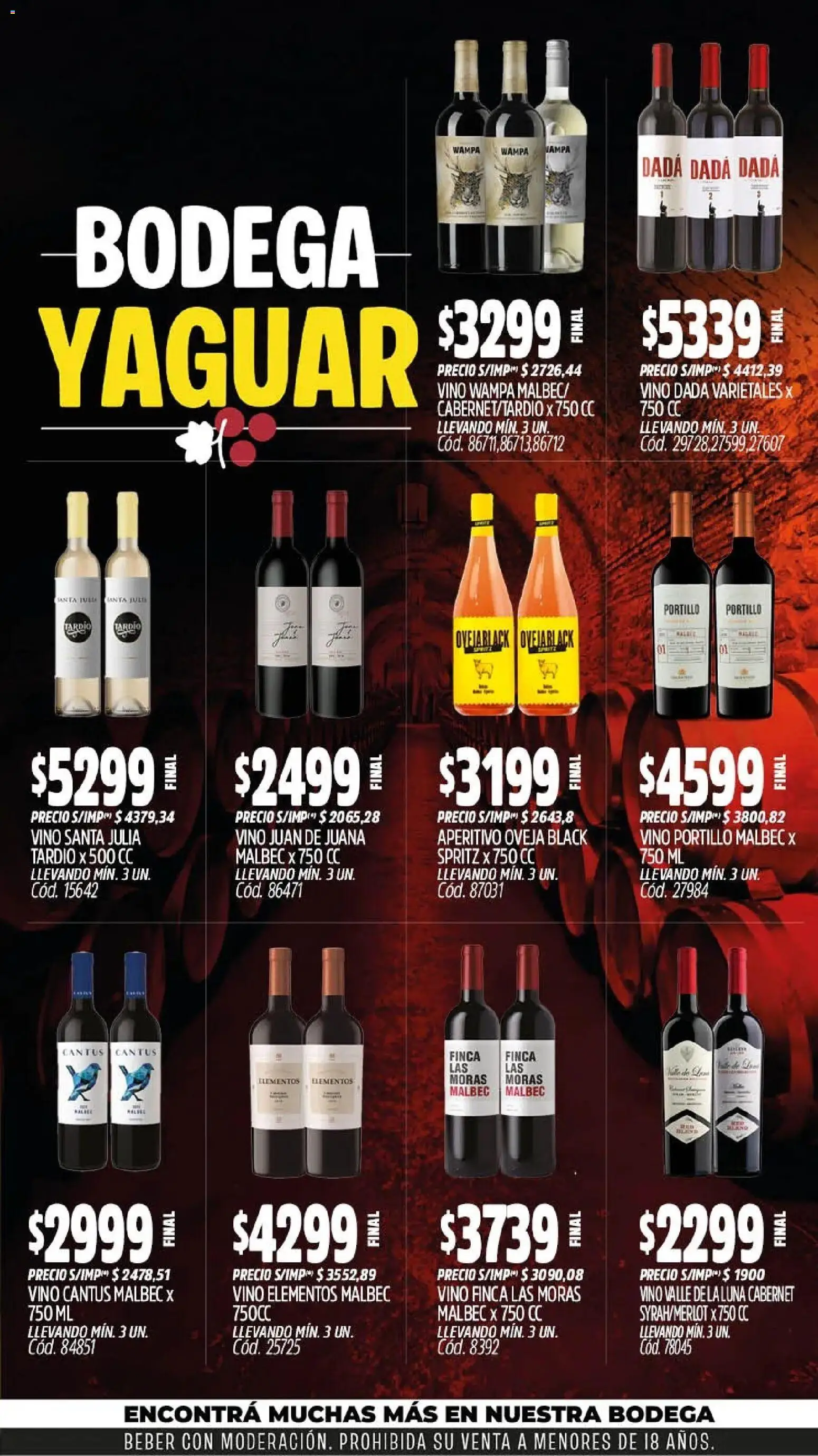 Vista previa del folleto de la tienda Yaguar válido desde el 03/08/2026 