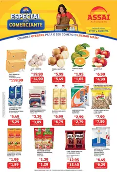Pré-Visualização do folheto "Assaí Atacadista ofertas - SE" da loja Assaí Atacadista válido a partir de 27/07/2026