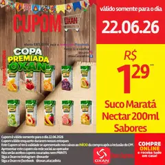 Pré-Visualização do folheto "Oxan Atacadista - Ofertas da semana" da loja Oxan Atacadista válido a partir de 22/06/2026