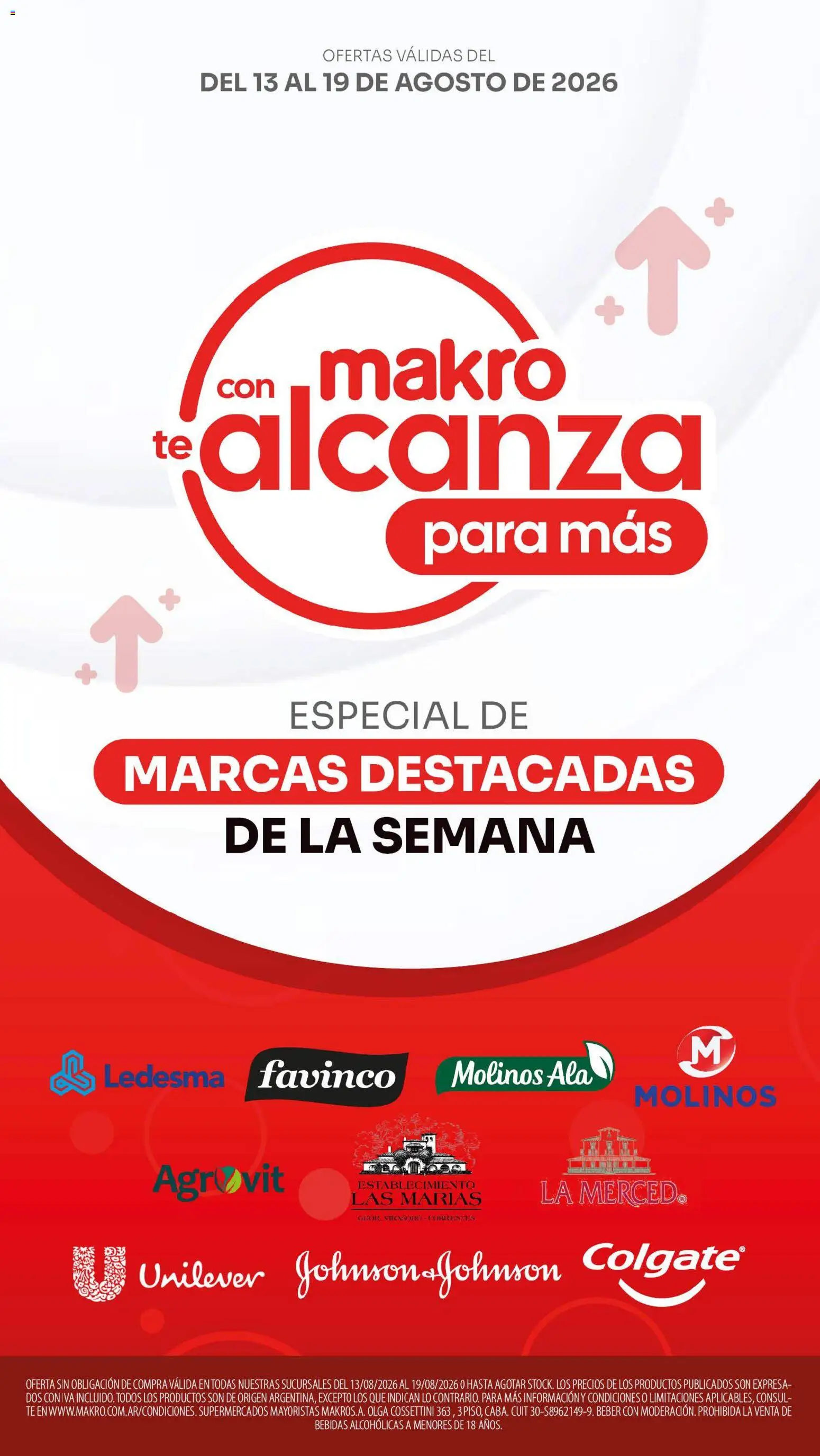 Vista previa del folleto de la tienda Makro válido desde el 13/08/2026 