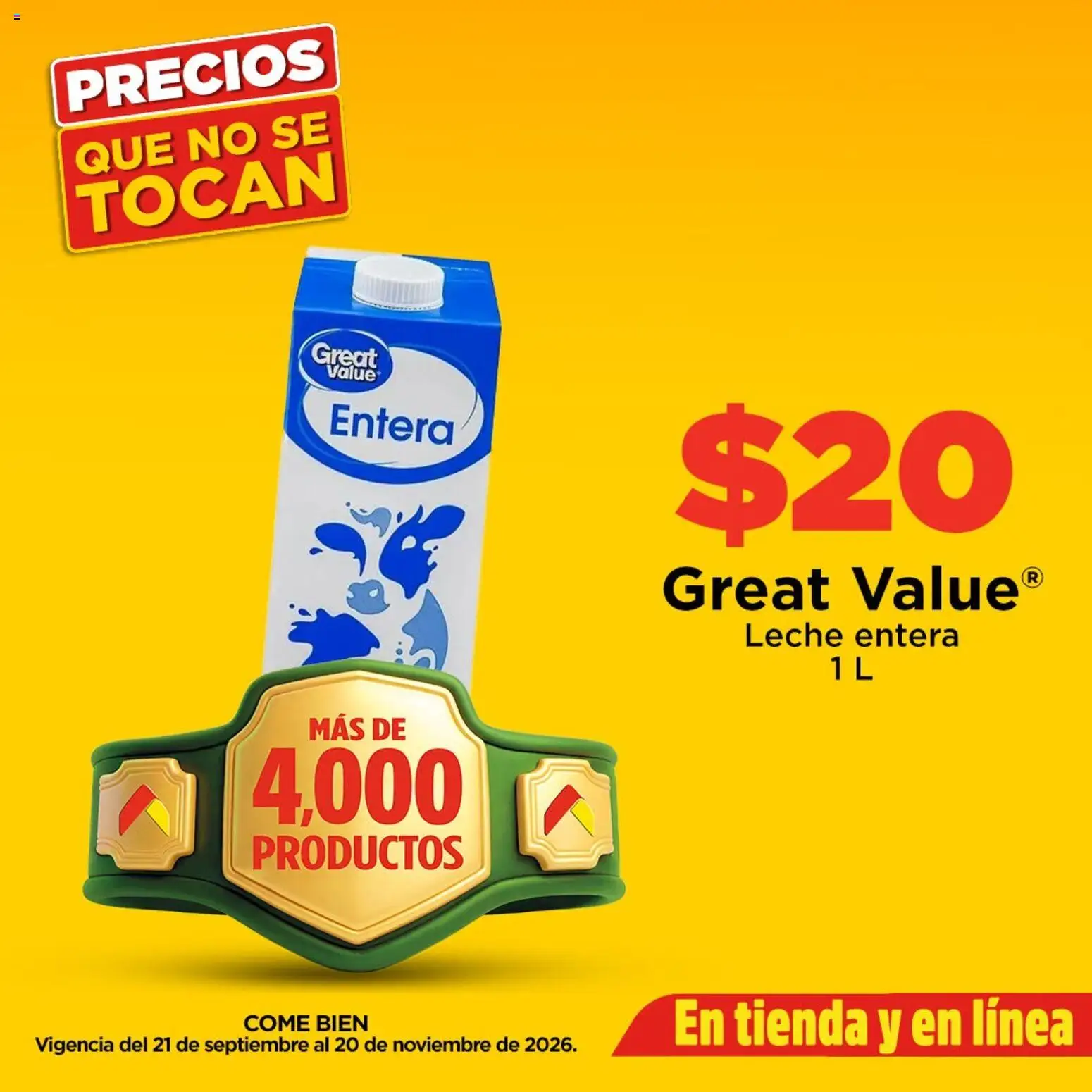 Vista previa las ofertas de la tienda Bodega Aurrerá - Bodega Aurrerá folleto Con esto resolvió el desayuno de toda la familia desde el 21/09/2026 