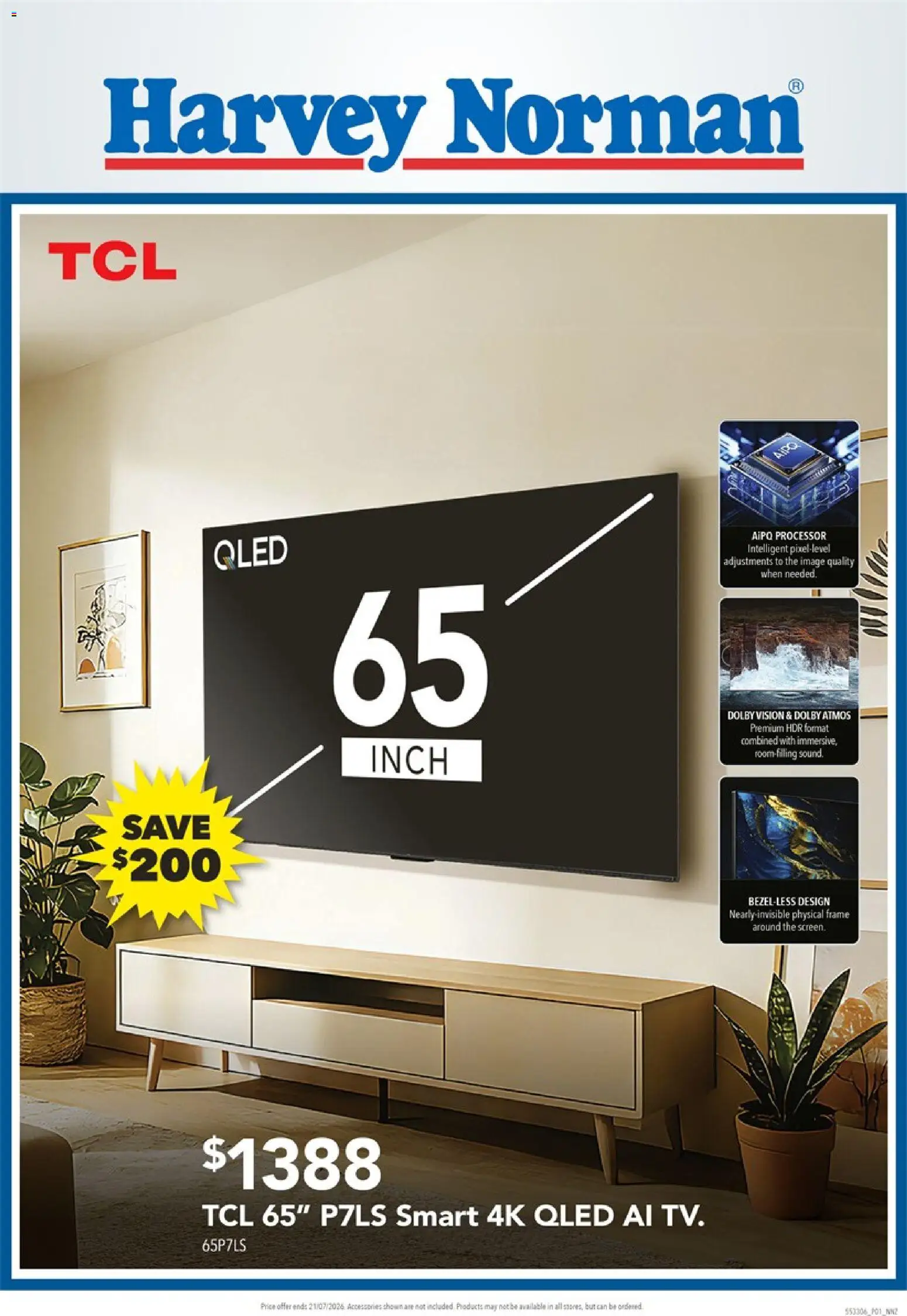 Preview of catalogue Harvey Norman Great Deals on TV and Audio from shop Harvey Norman valid 16 Jul 2026