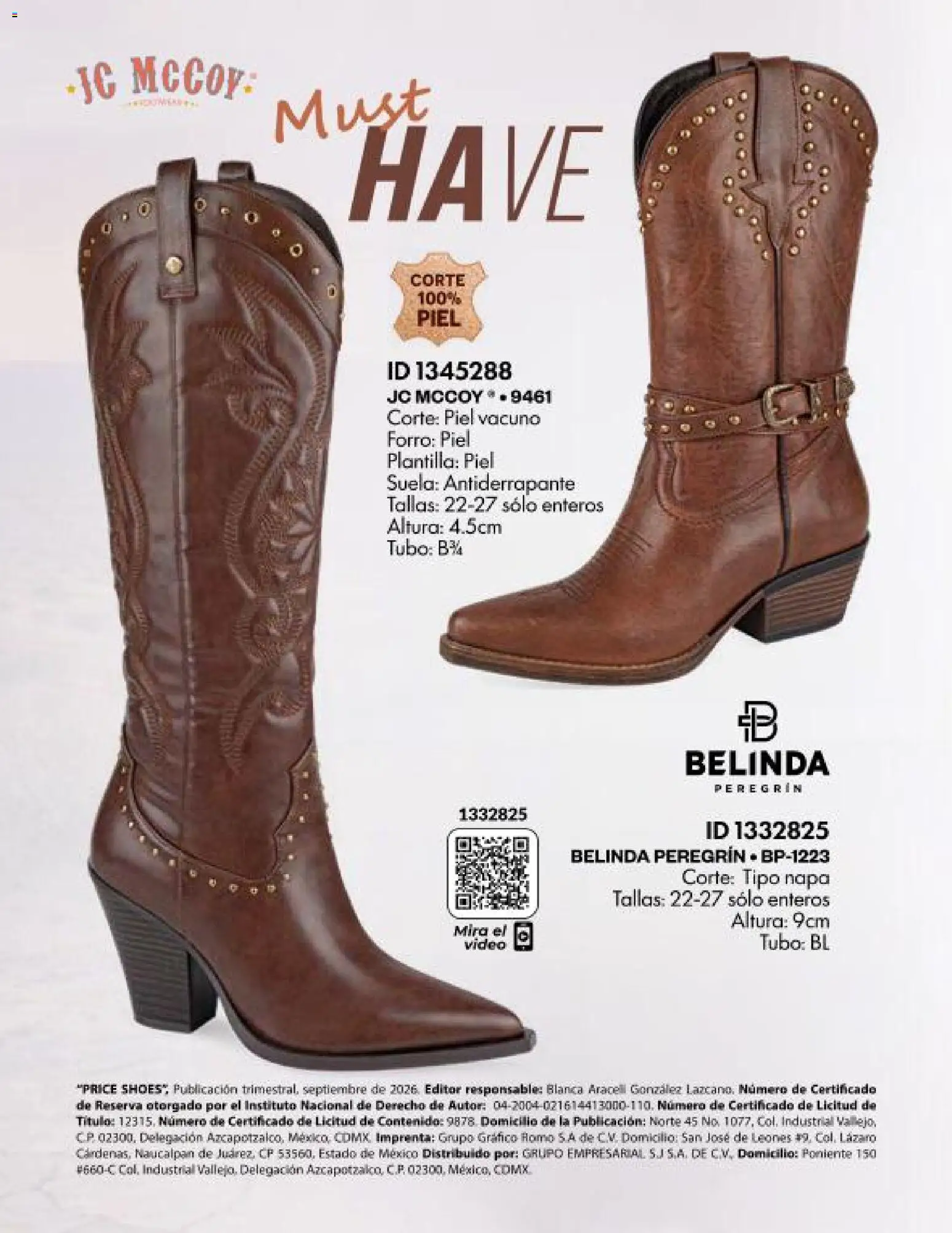 Vista previa las ofertas de la tienda Price Shoes - Price Shoes Mini catálogo desde el 21/10/2026 