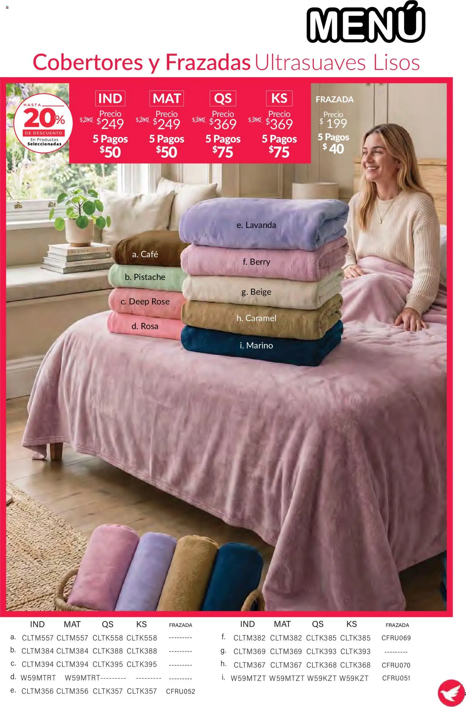 Vista previa las ofertas de la tienda Colchas Concord - Colchas Concord catálogo desde el 15/10/2026 