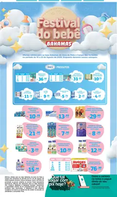 Pré-Visualização do folheto "Bahamas Supermercados ofertas da Bebe" da loja Bahamas Supermercados válido a partir de 10/08/2026