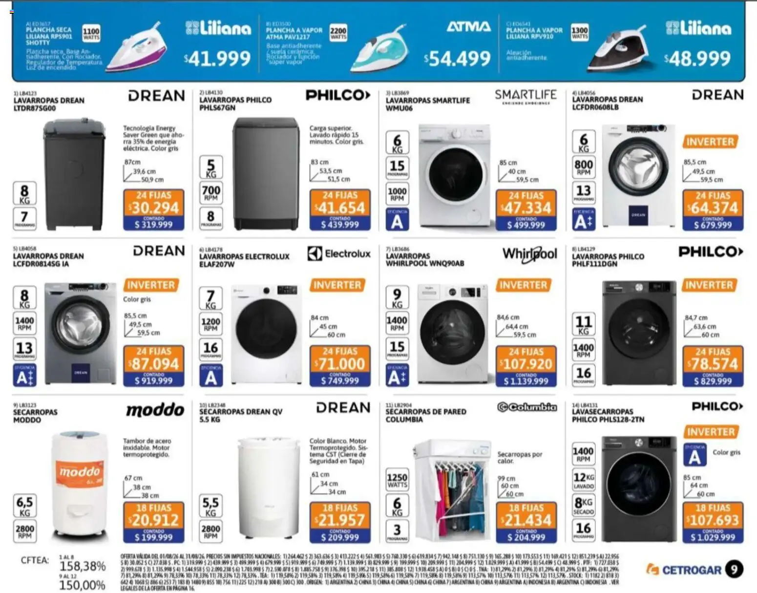 Vista previa del folleto de la tienda Cetrogar válido desde el 04/08/2026 