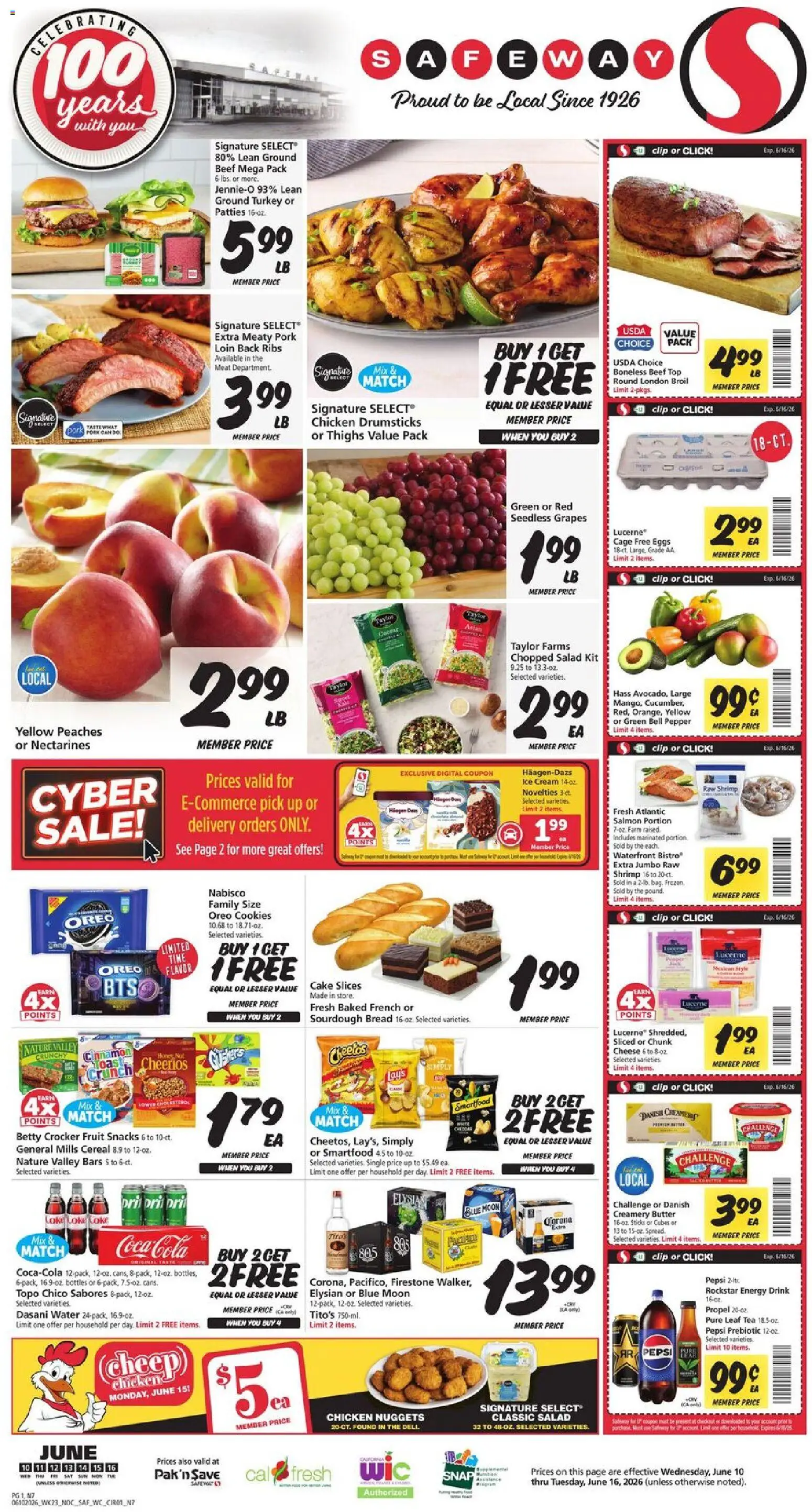 Ad Preview of Safeway Safeway Weekly Ad from 06/10/2026