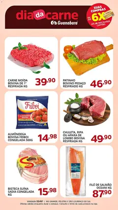 Pré-Visualização do folheto "Supermercado Guanabara - Ofertas da semana" da loja Supermercado Guanabara válido a partir de 23/07/2026