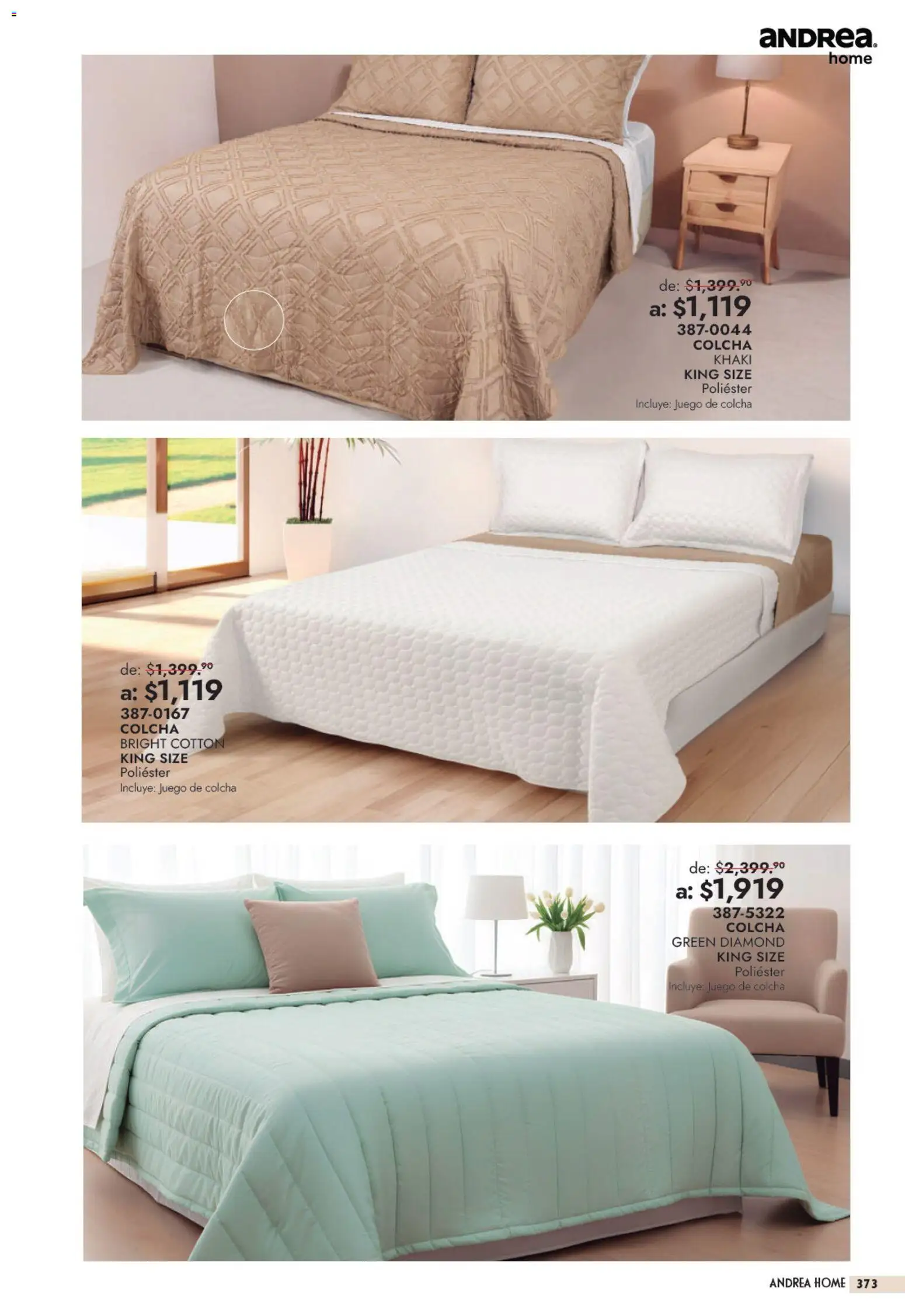 Vista previa las ofertas de la tienda Andrea - Andrea catálogo Outlet desde el 13/09/2026 