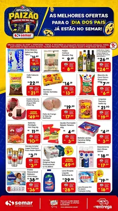 Pré-Visualização do folheto "Semar Supermercado - Ofertas da semana" da loja Semar Supermercado válido a partir de 21/07/2026