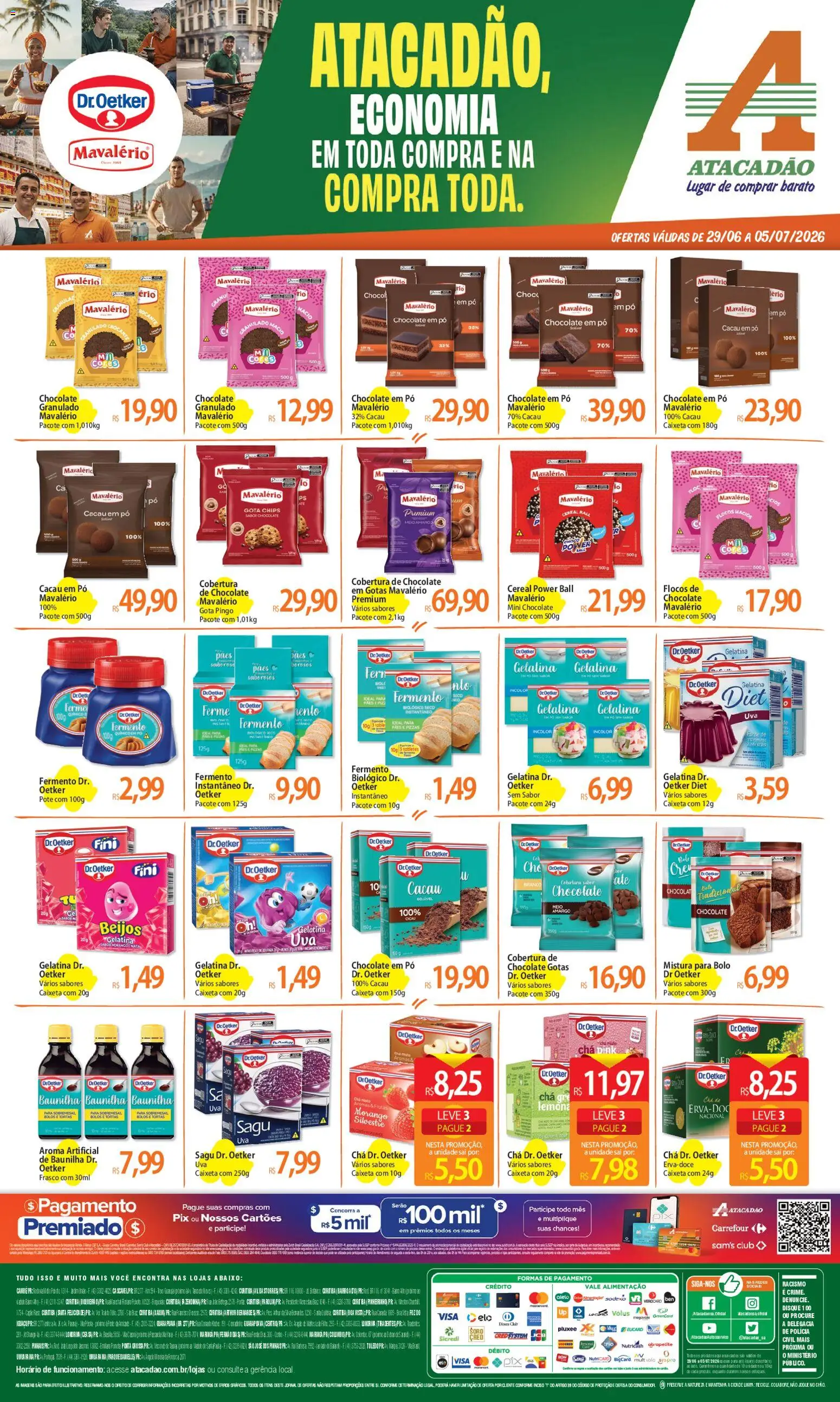 Pré-Visualização do folheto "Atacadão - Ofertas da semana" da loja Atacadão válido a partir de 29/06/2026