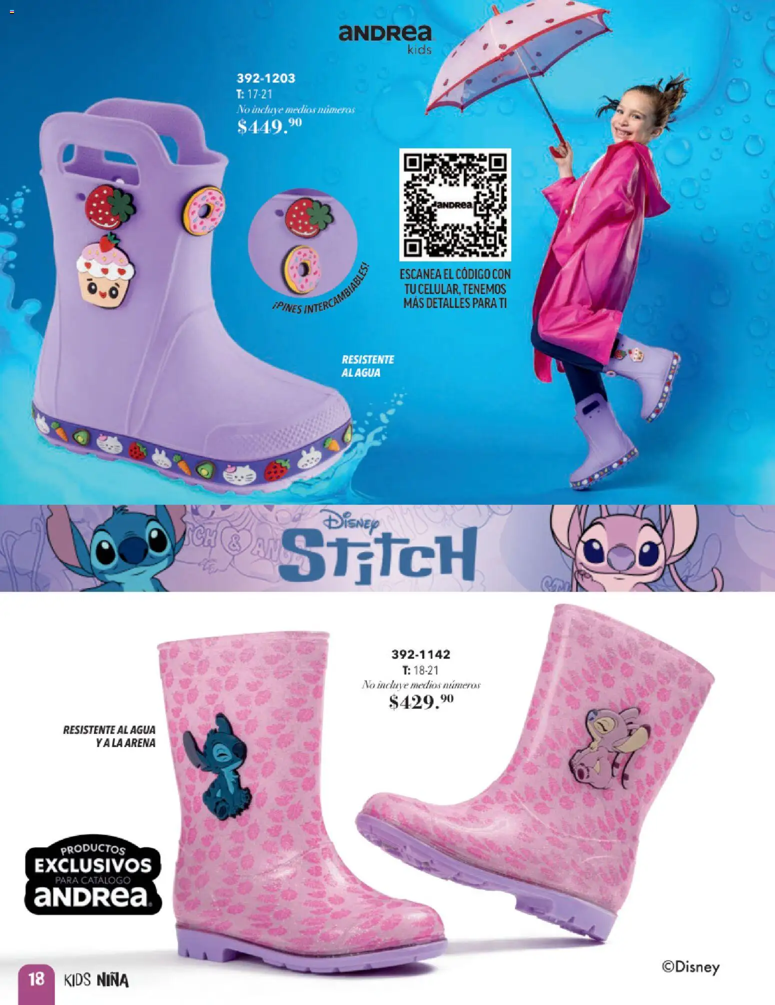 Vista previa las ofertas de la tienda Andrea - Andrea catálogo Infantil desde el 24/05/2026 - Agua