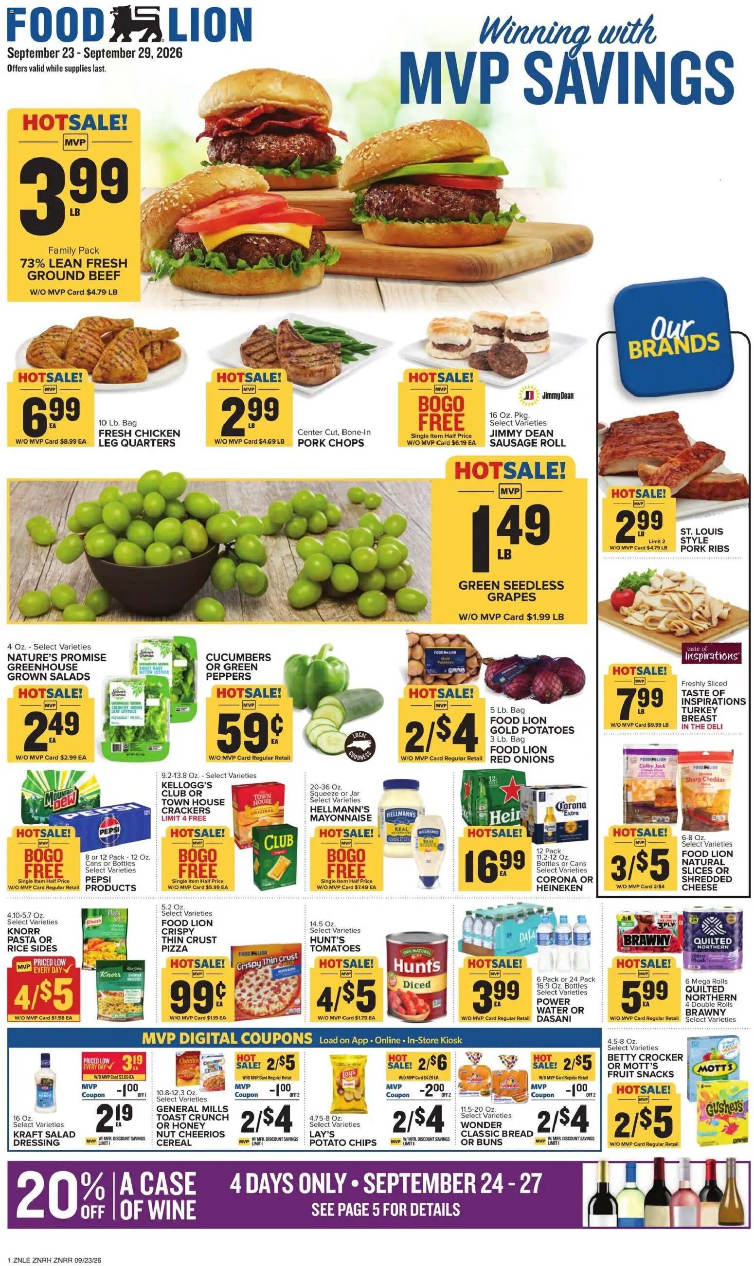 Ad Preview of Food Lion Food Lion Weekly Ad from 09/23/2026