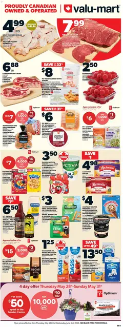 Preview of leaflet Valu Mart weekly flyer from shop Valu Mart is valid from May 28, 2026