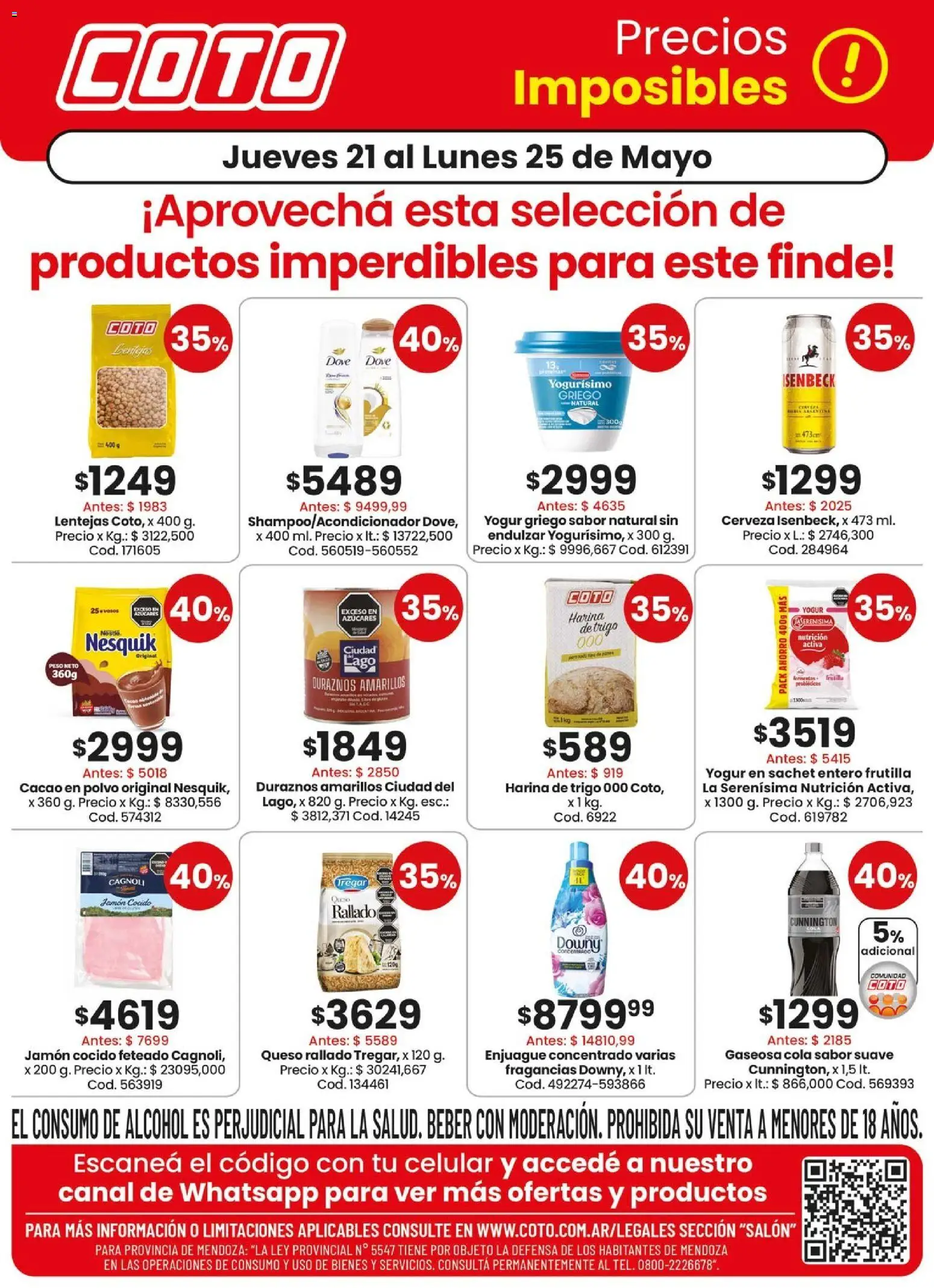Vista previa del folleto de la tienda Coto válido desde el 21/05/2026 