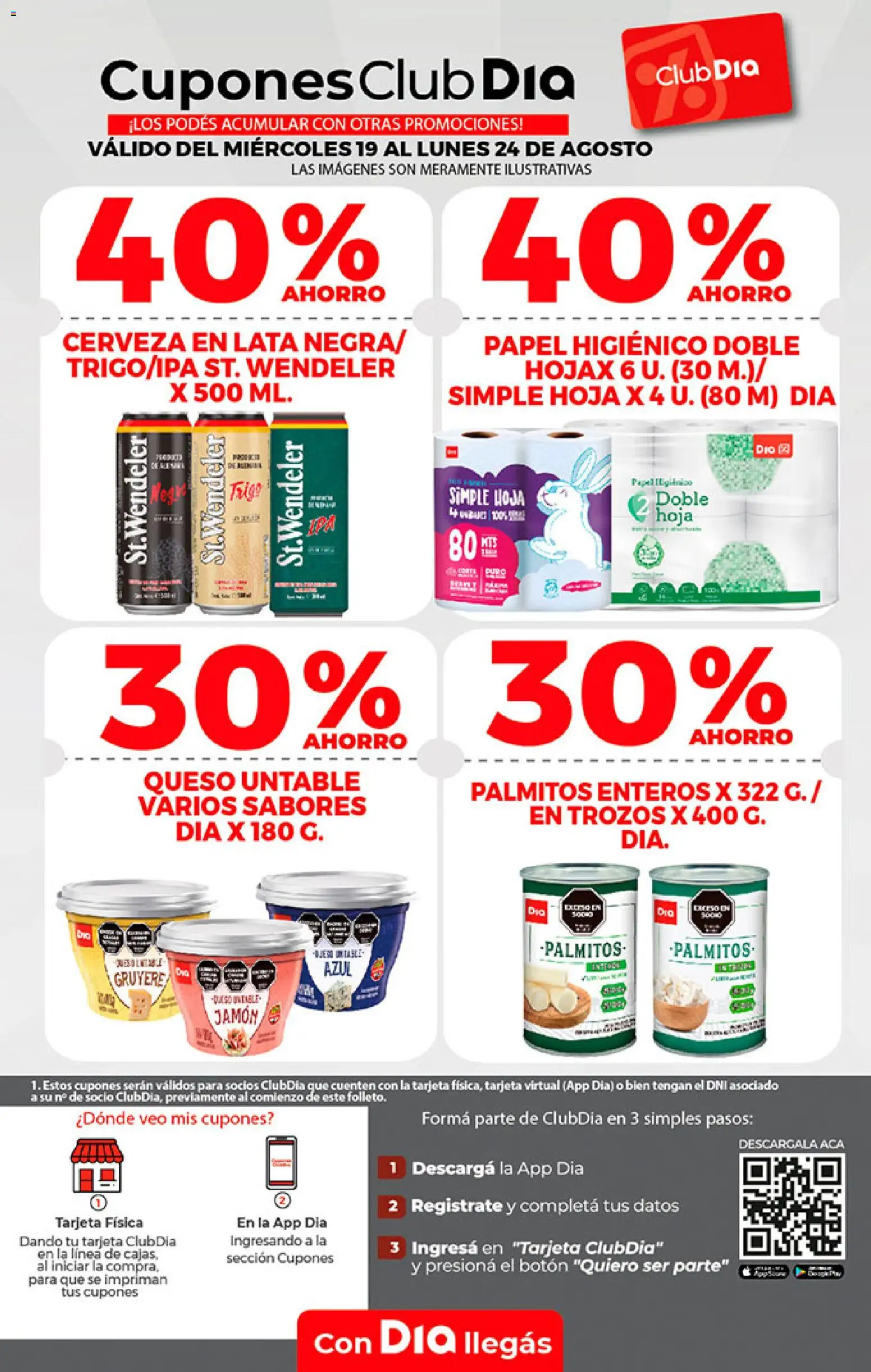 Vista previa del folleto de la tienda Dia válido desde el 19/08/2026 