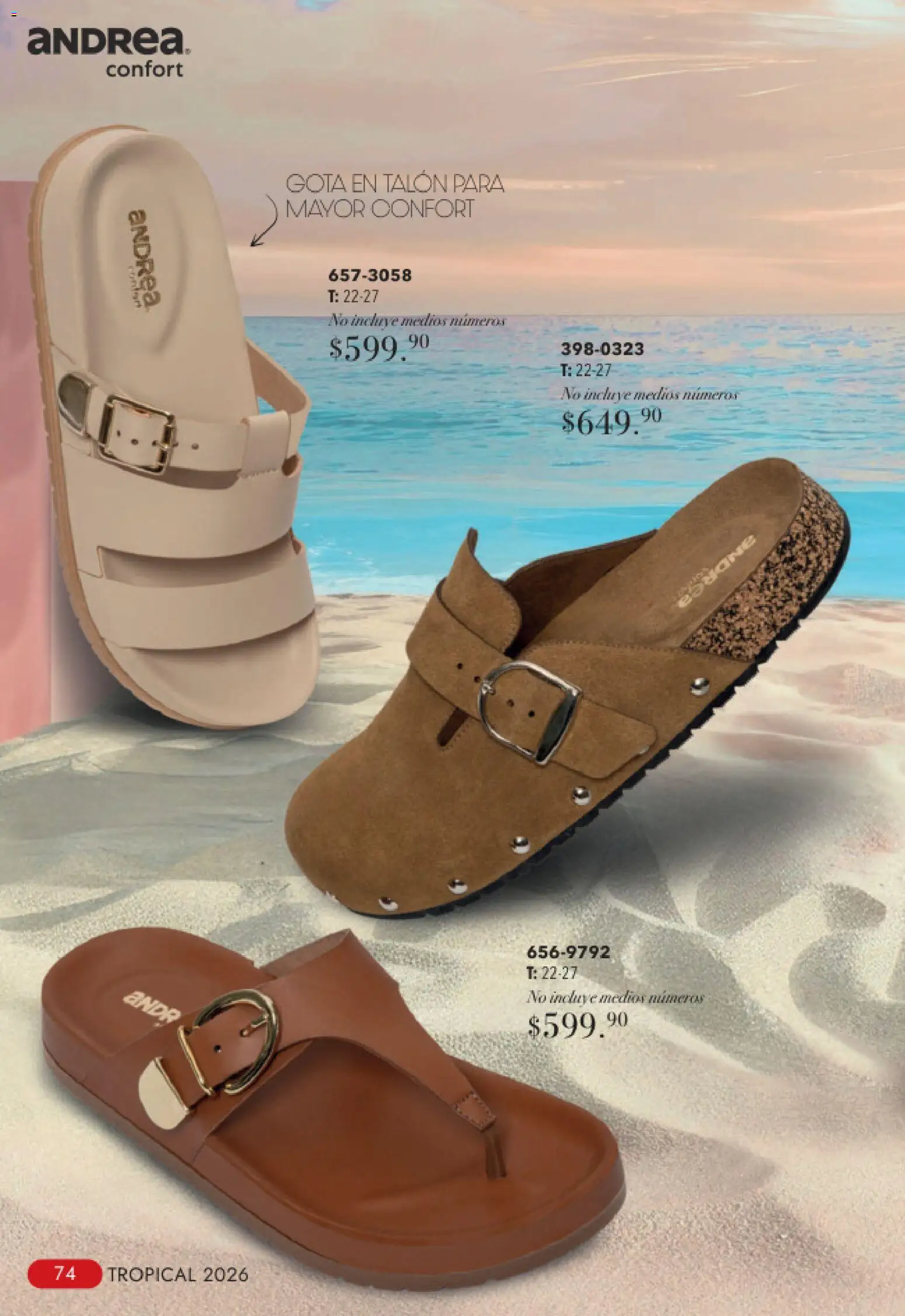Vista previa las ofertas de la tienda Andrea - Andrea catálogo Tropical desde el 23/08/2026 
