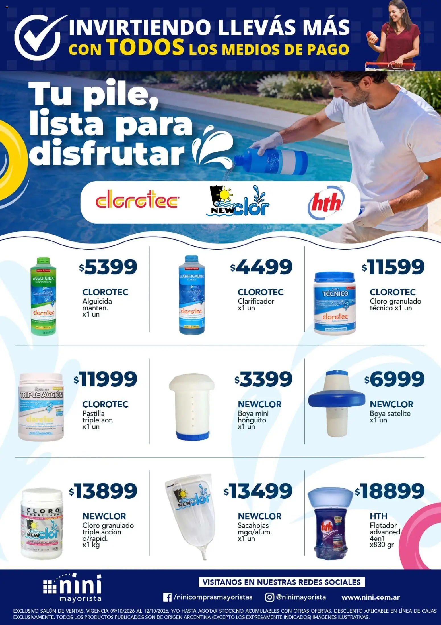 Vista previa del folleto de la tienda NINI Mayorista válido desde el 09/10/2026 