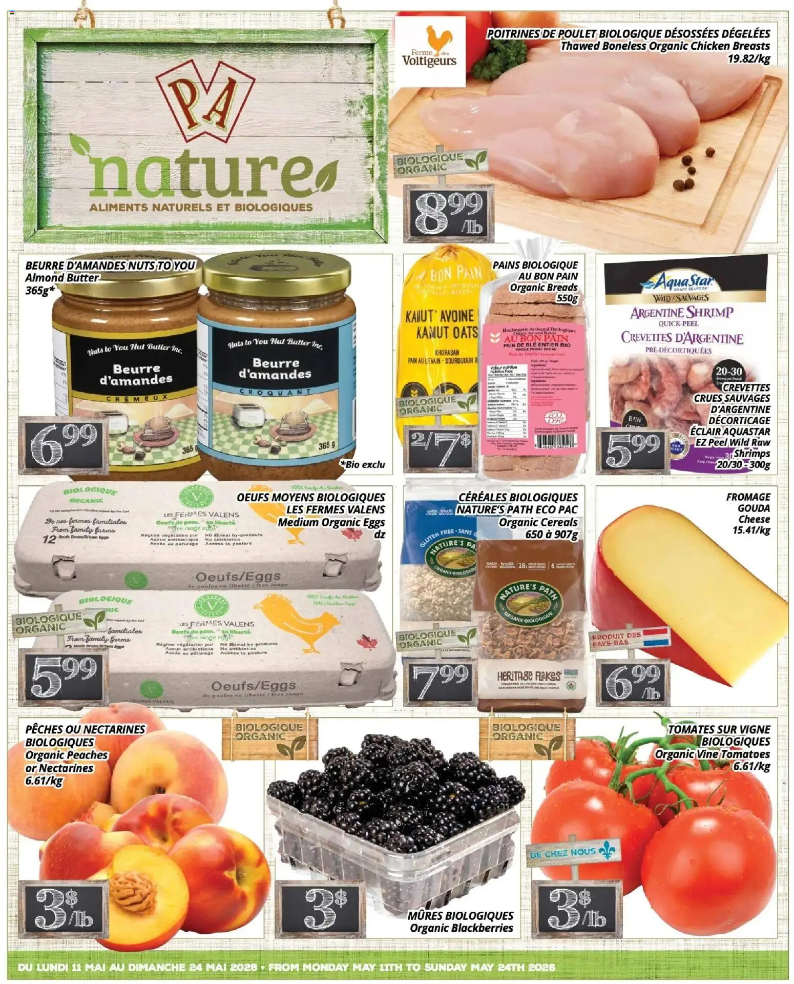 Preview of leaflet Pa Supermarché - nature Flyer from shop Pa Supermarché is valid from May 11, 2026