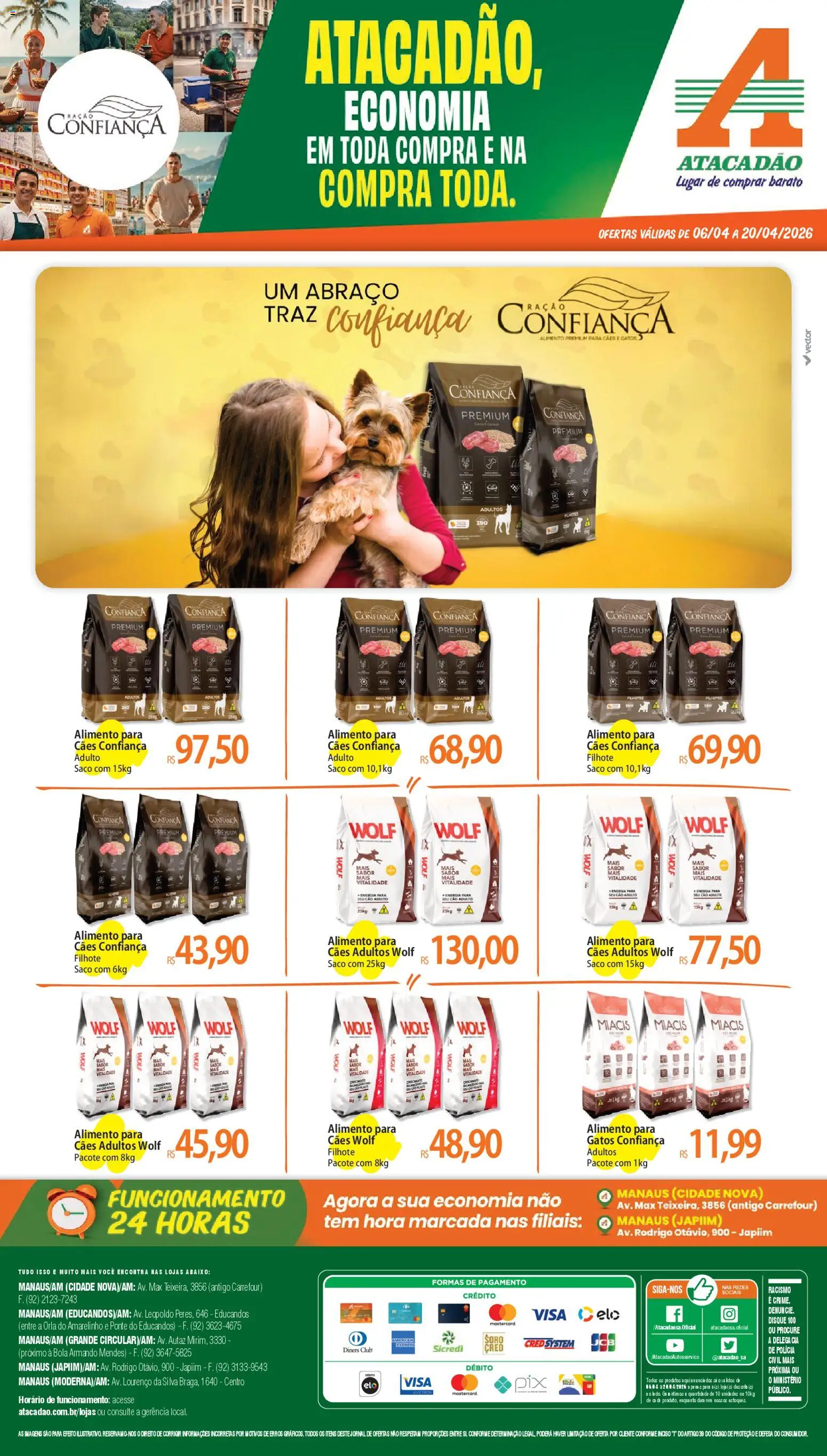 Pré-Visualização do folheto "Atacadão ofertas - AM" da loja Atacadão válido a partir de 06/04/2026 - Pera