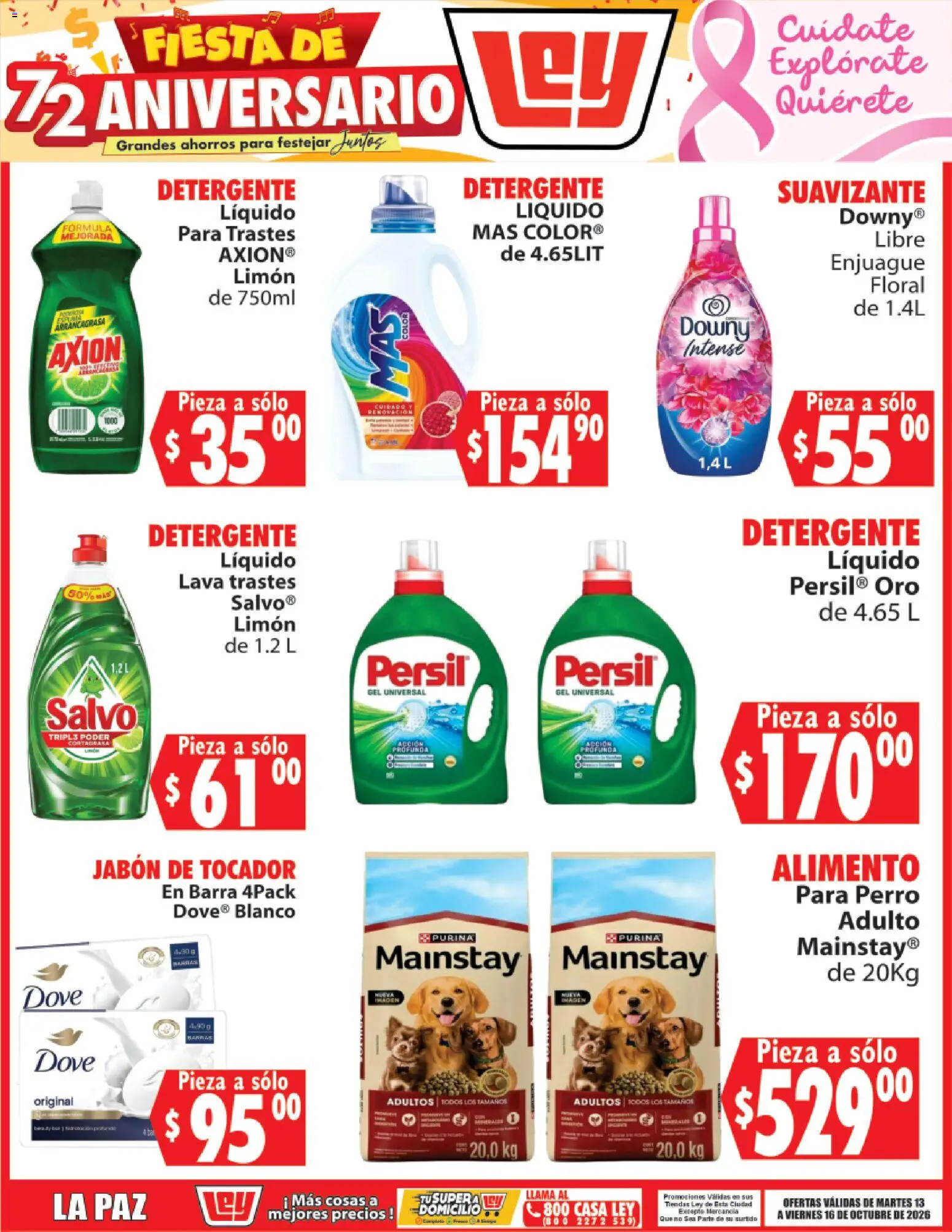 Vista previa las ofertas de la tienda Casa Ley - Casa Ley folleto Autoservicio La Paz desde el 13/10/2026 