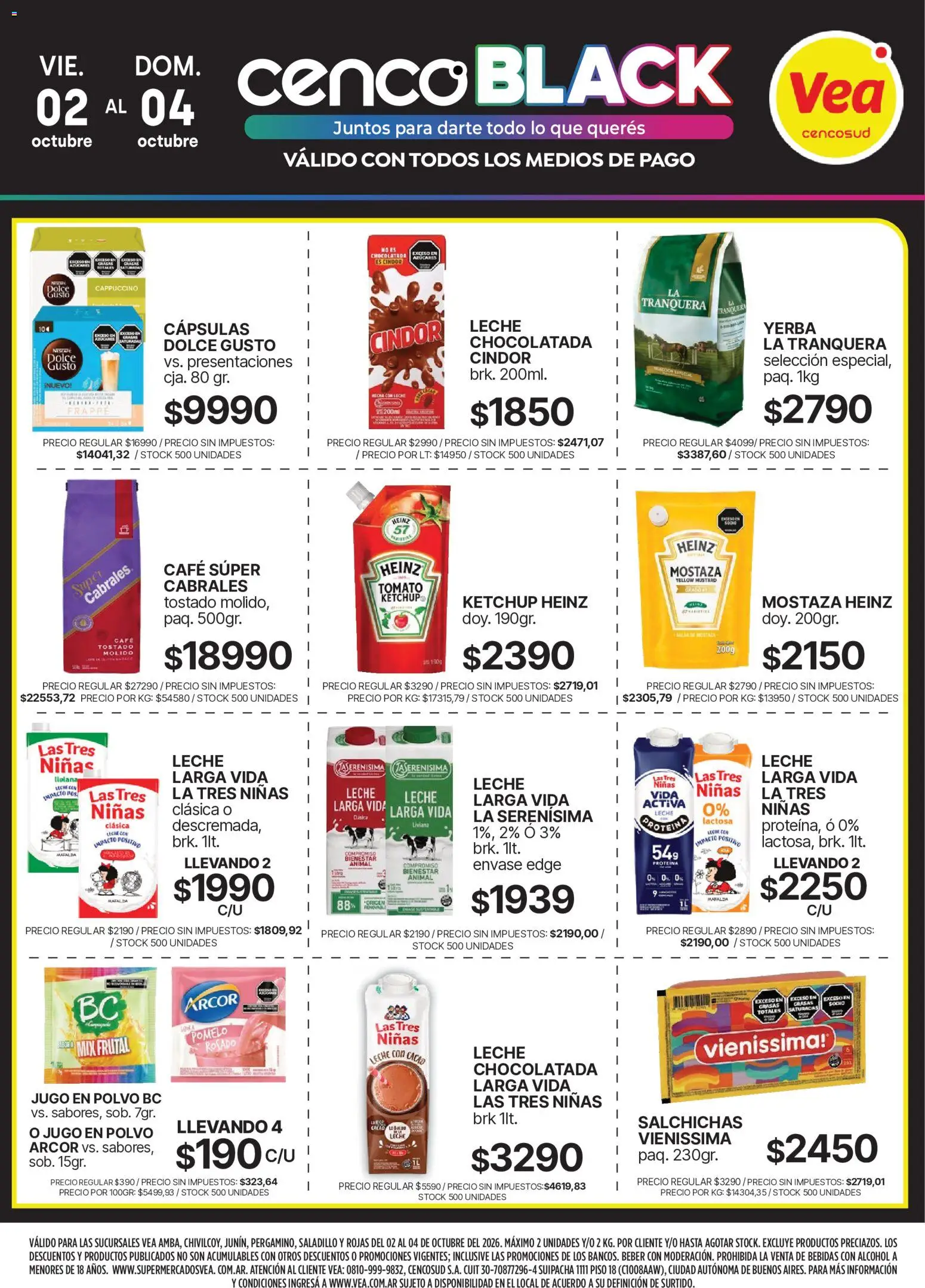 Vista previa del folleto de la tienda Vea válido desde el 02/10/2026 