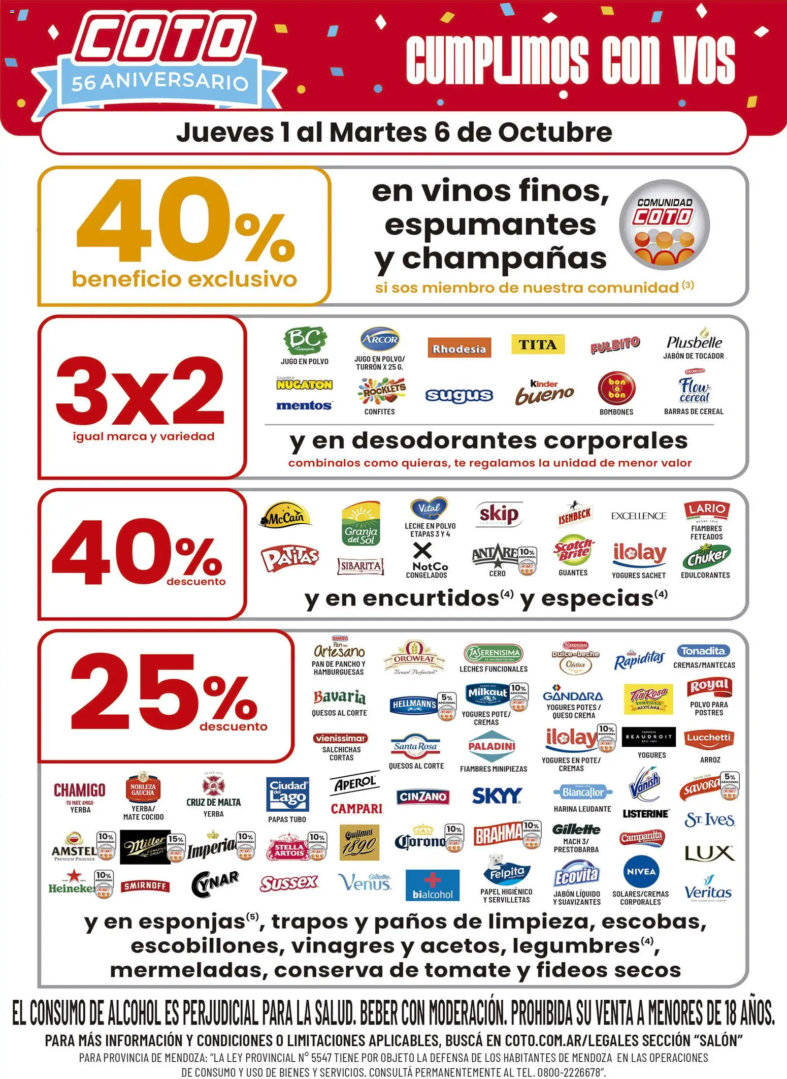Vista previa del folleto de la tienda Coto válido desde el 01/10/2026 